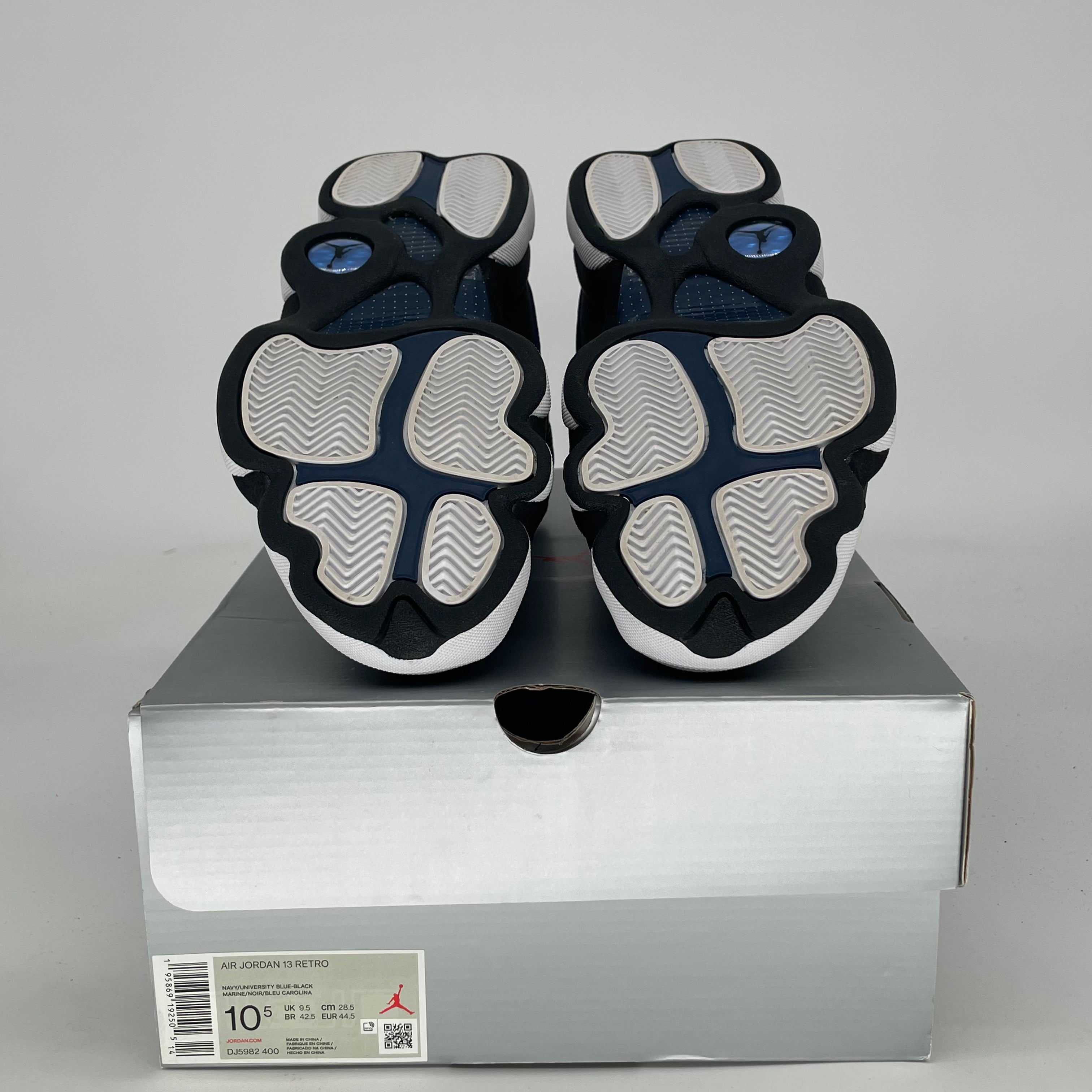 AIR JORDAN 13 BRAVE BLUE DJ5982-400 SIZE 10.5/12W