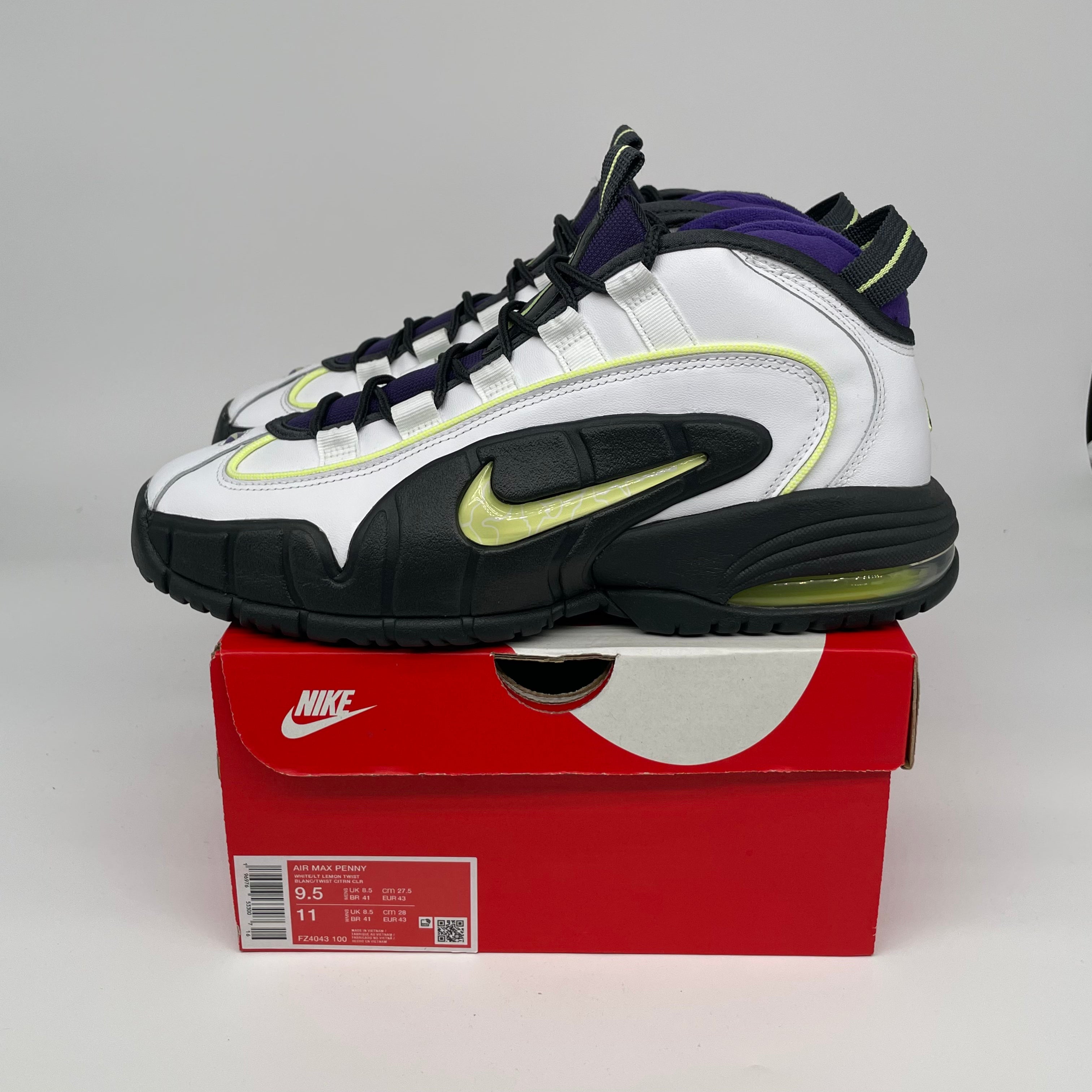 NIKE AIR MAX PENNY 1 PENNY STORY SIZE 9.5 FZ4043-100