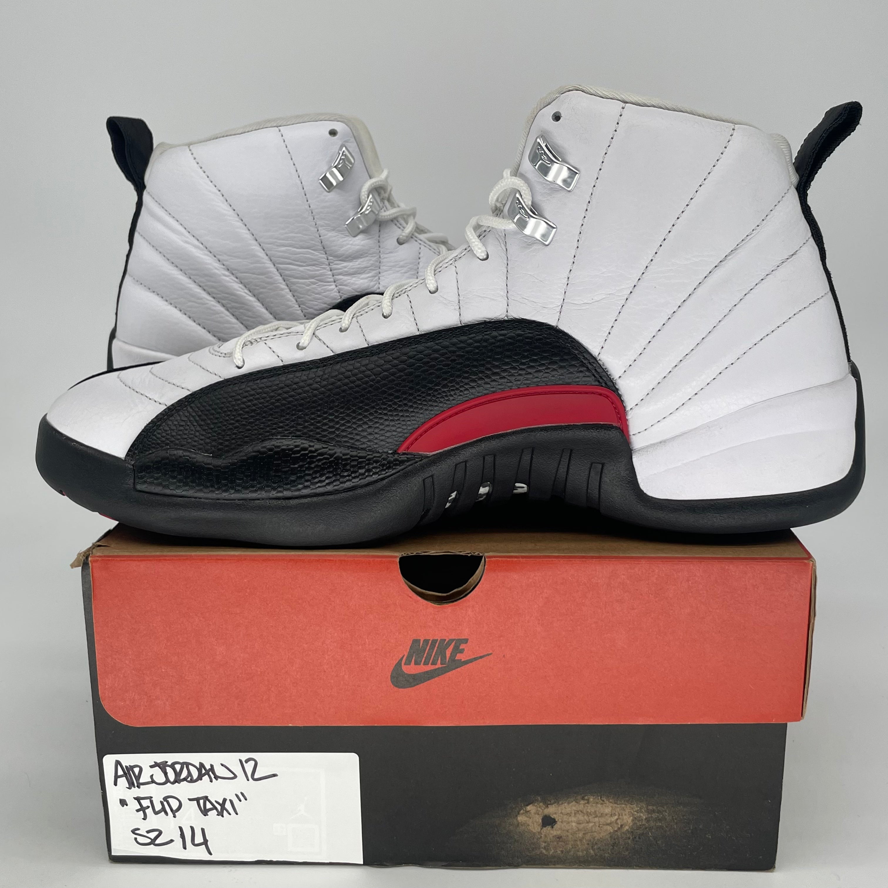 AIR JORDAN 12 TAXI FLIP CT8013-162 SIZE 14/15.5W