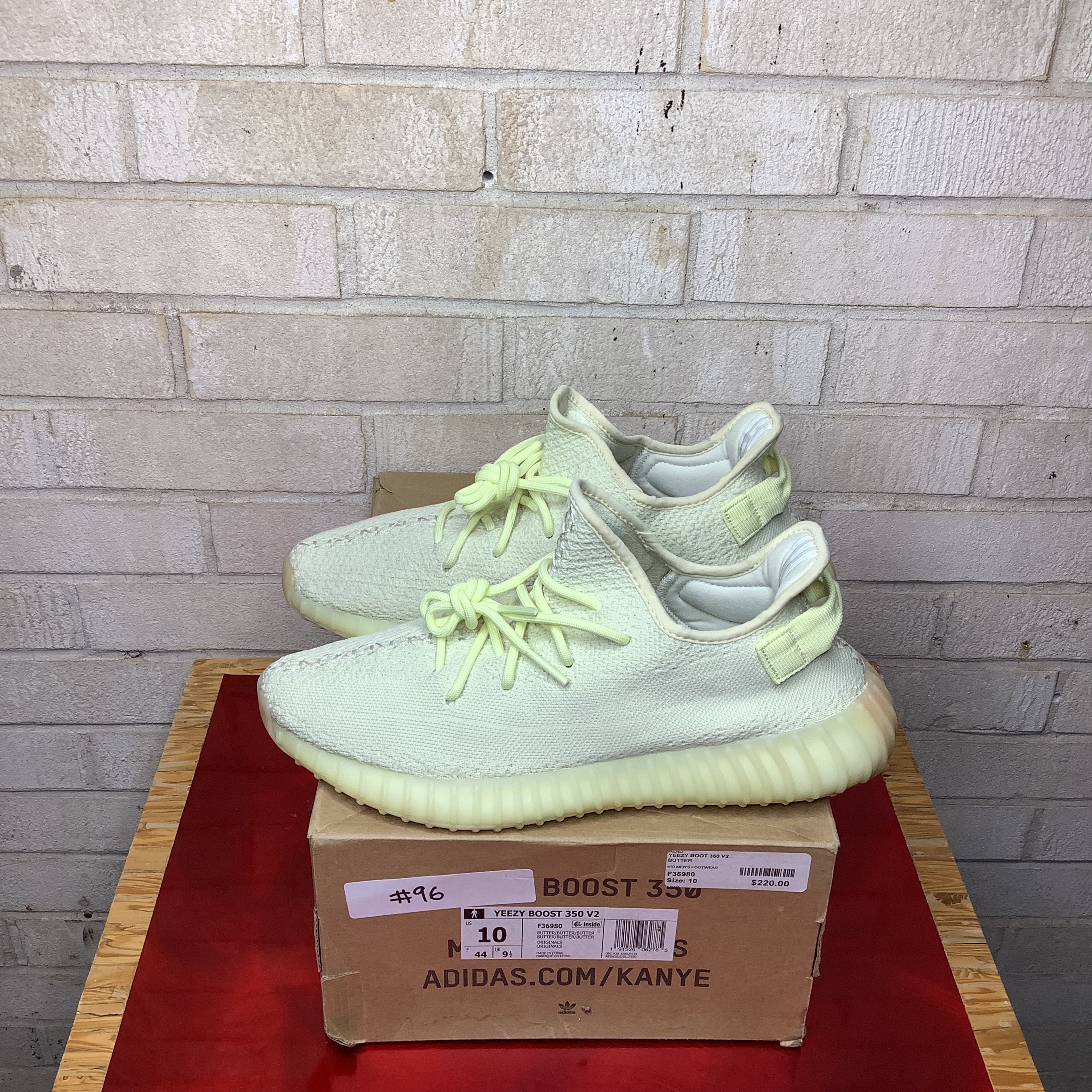 ADIDAS YEEZY 350 V2 BUTTER SIZE 10 F36980