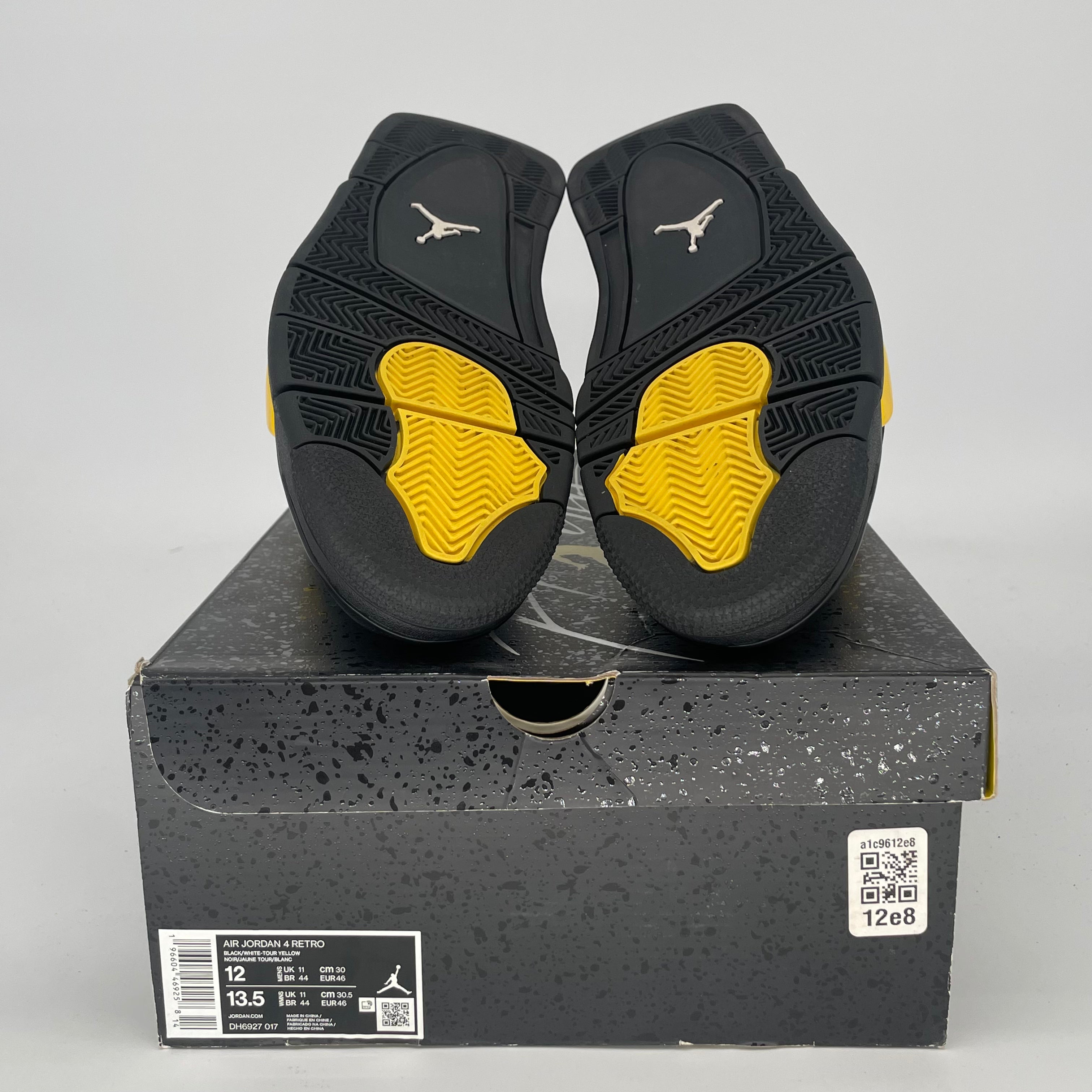 AIR JORDAN 4 THUNDER DH6927-017 SIZE 12/13.5W