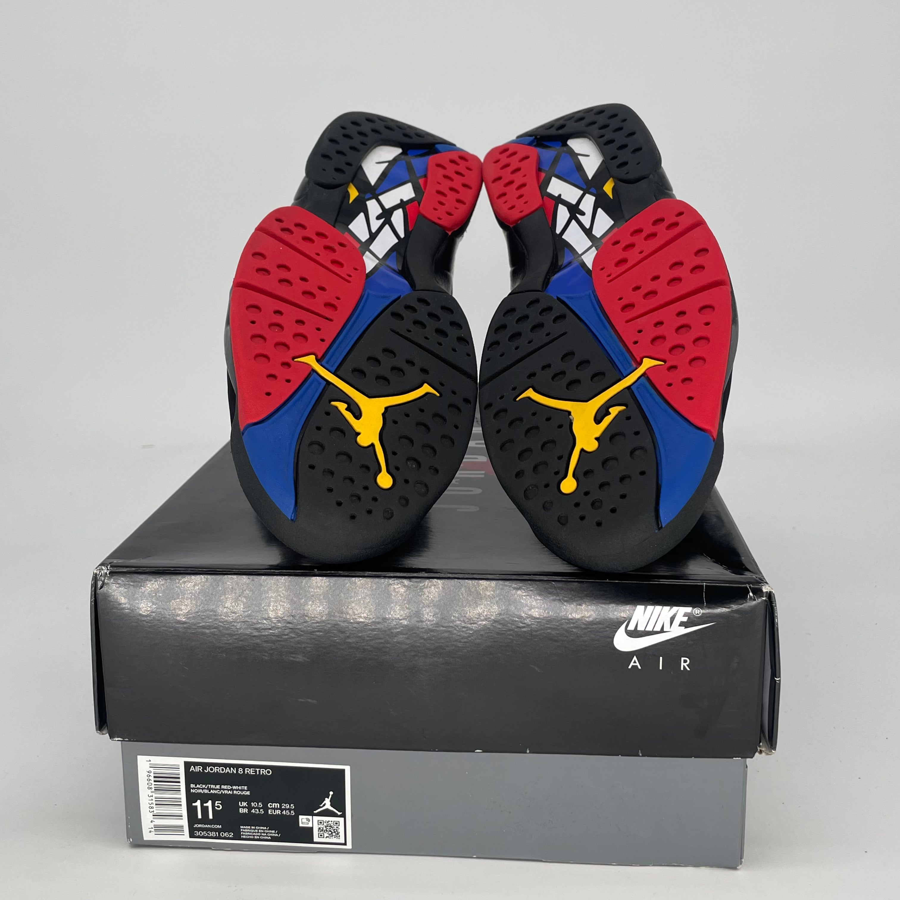 AIR JORDAN 8 PLAYOFFS 305381-062 SIZE 11.5/13W