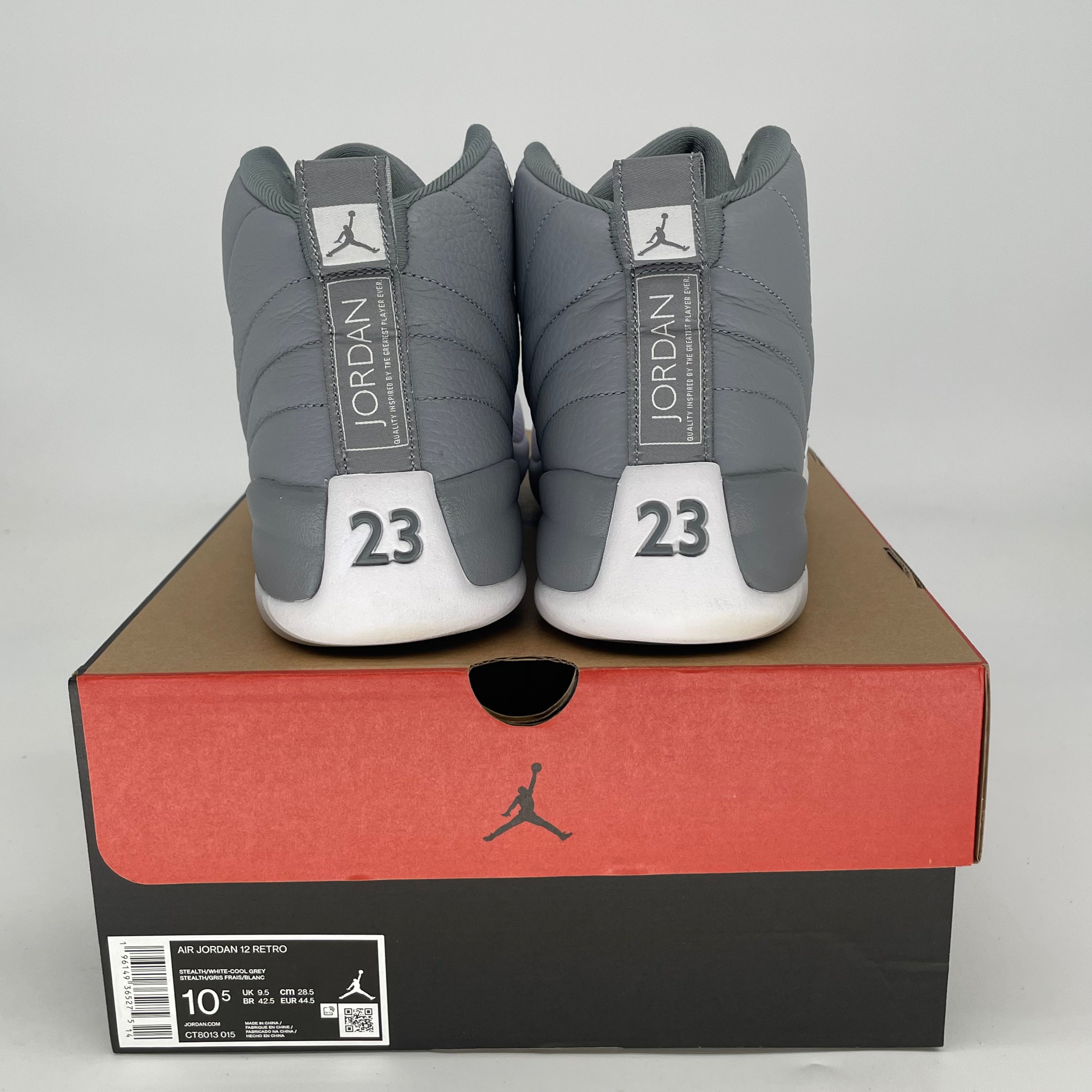 AIR JORDAN 12 STEALTH CT8013-015 SIZE 10.5/12W