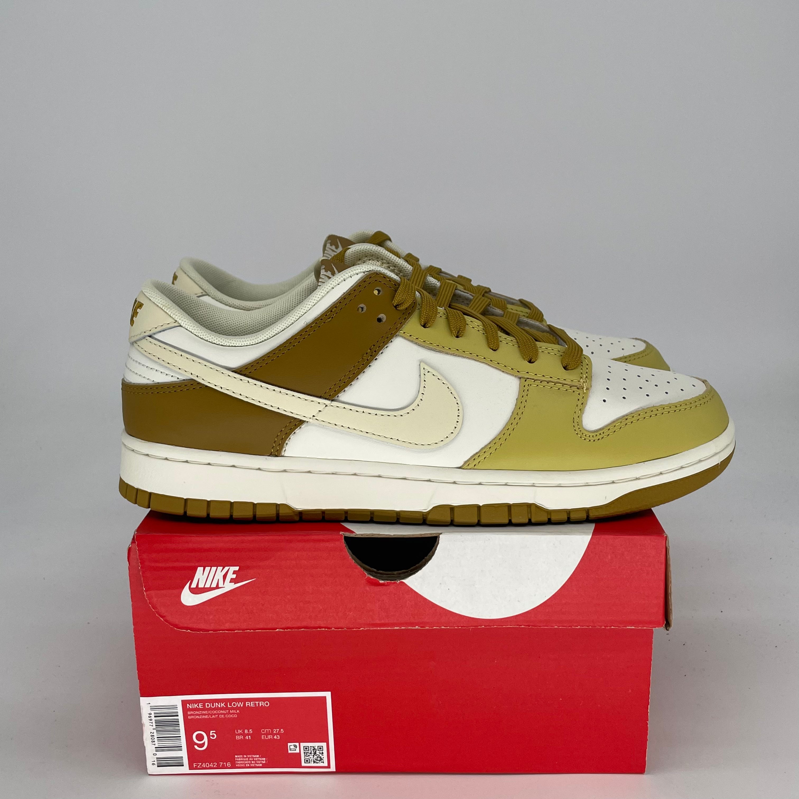 NIKE DUNK LOW BRONZINE FZ4042-716 SIZE 9.5/11W