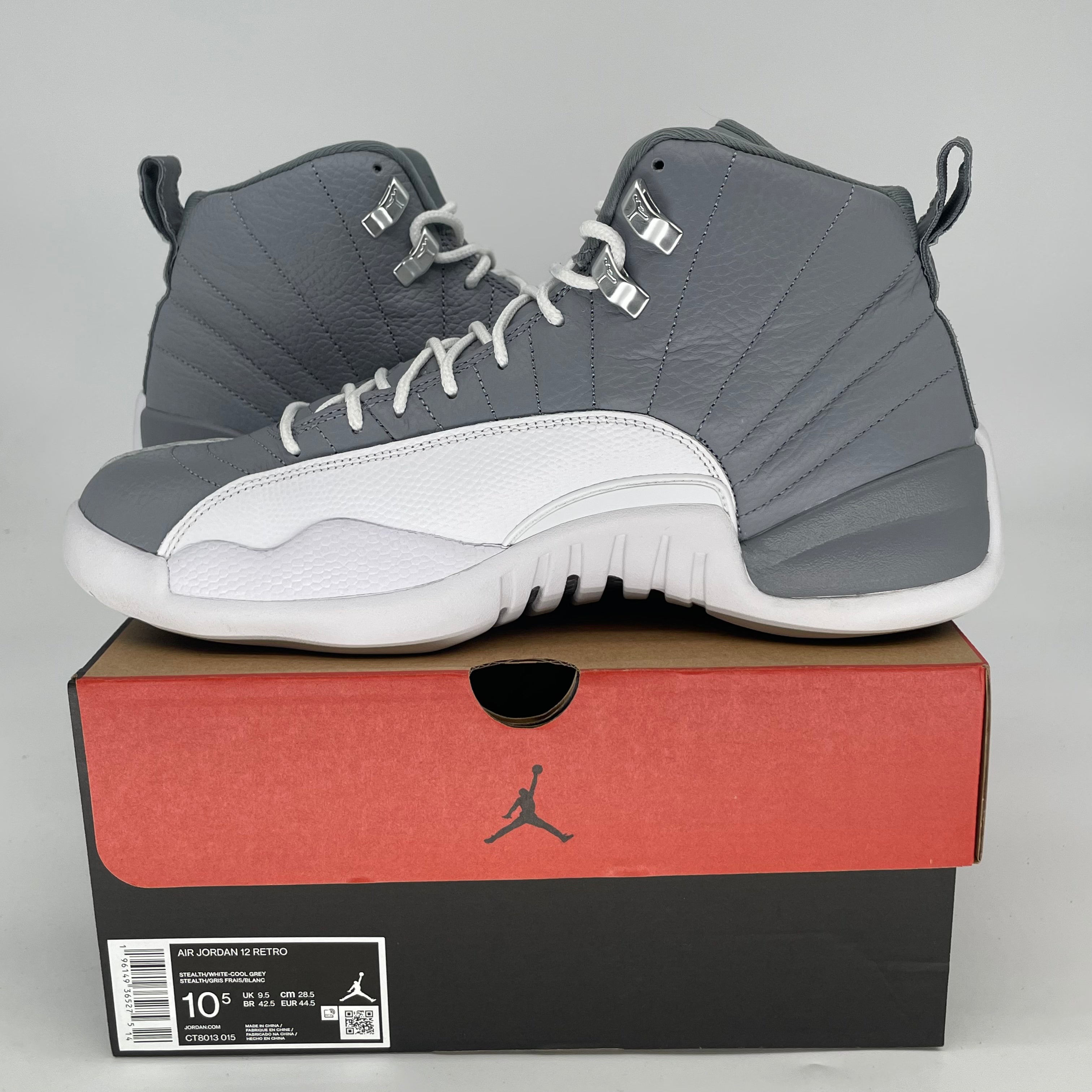 AIR JORDAN 12 STEALTH CT8013-015 SIZE 10.5/12W