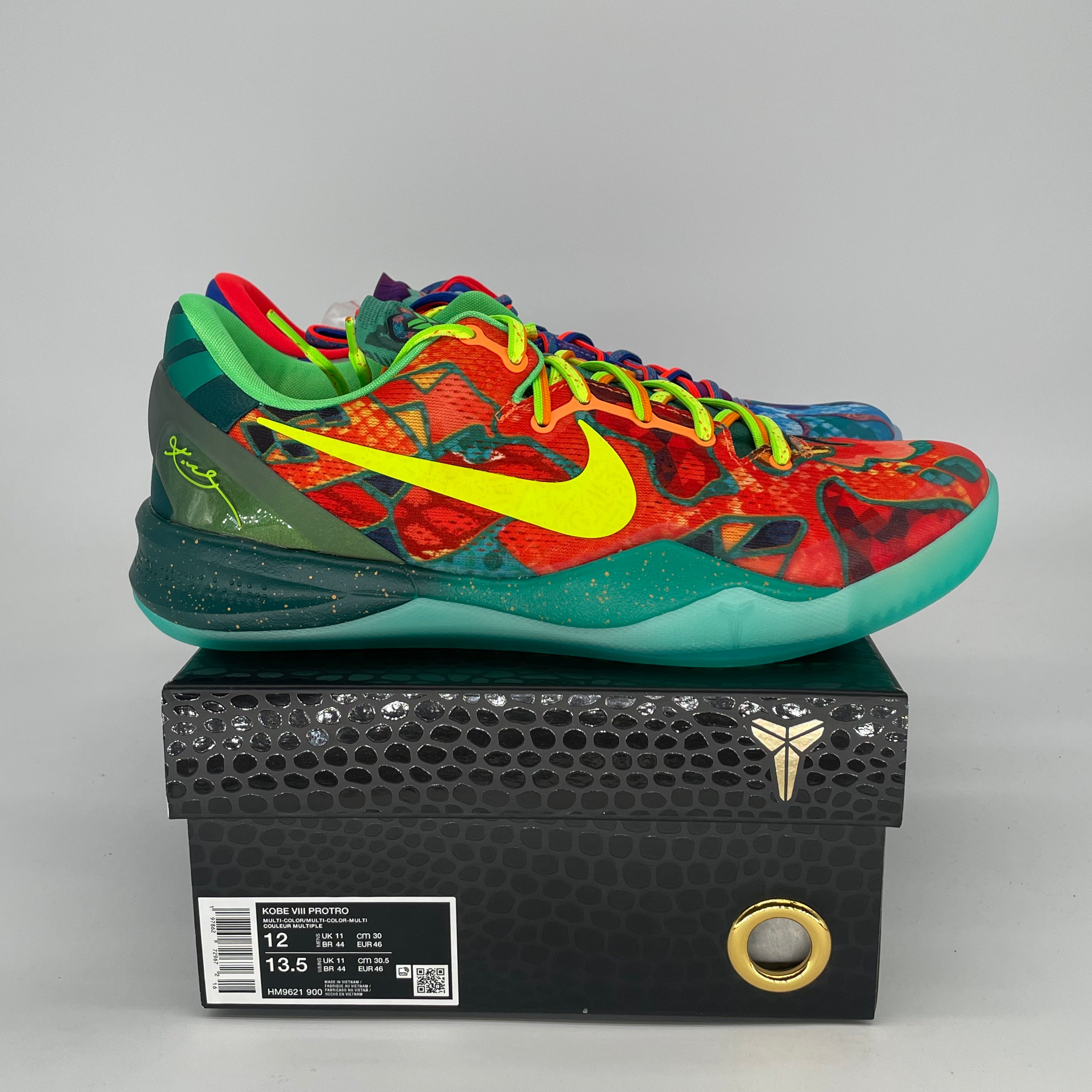 NIKE KOBE 8 WHAT THE HM9621-900 SIZE 12/13.5W