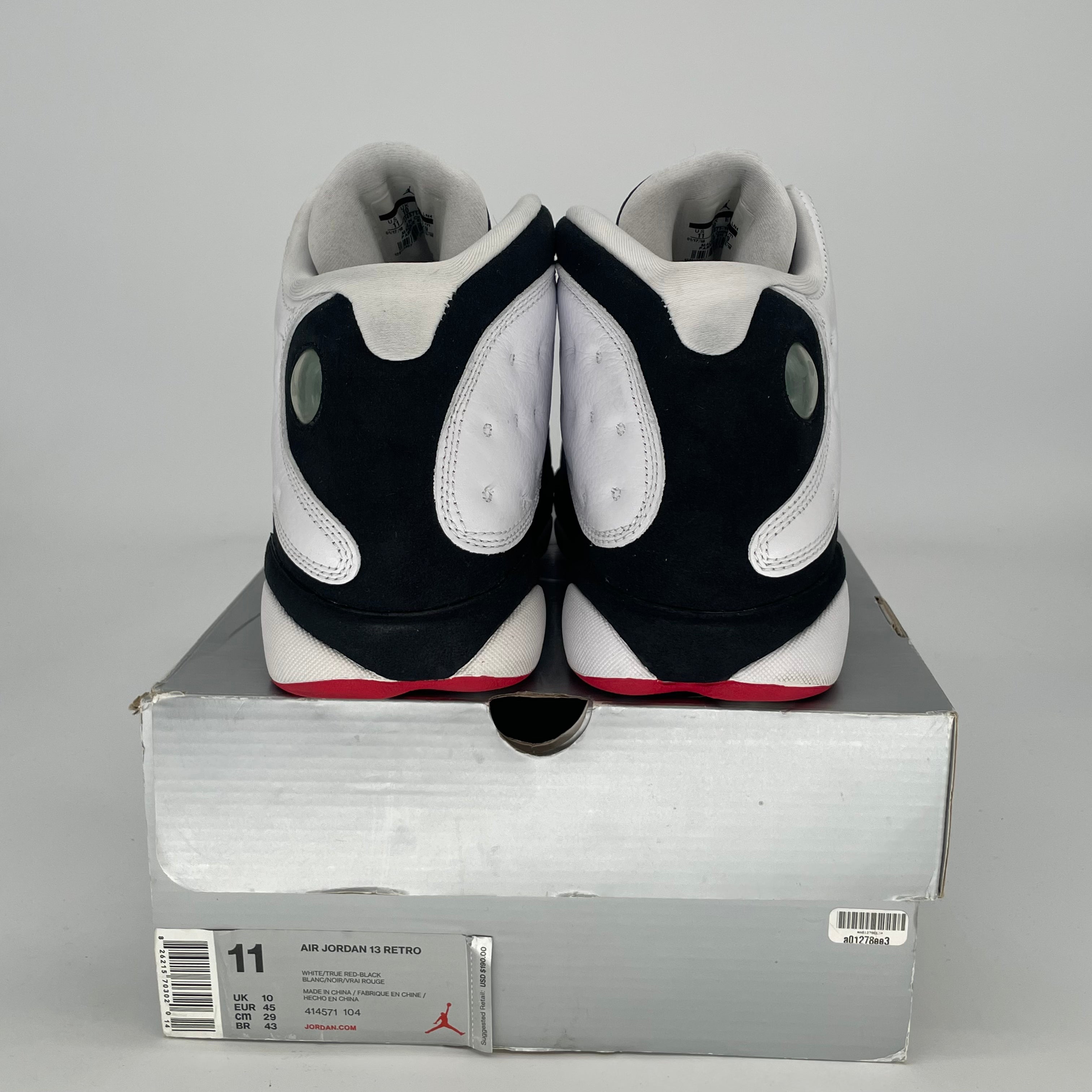 AIR JORDAN 13 HE GOT GAME 414571-104 SIZE 11/12.5W