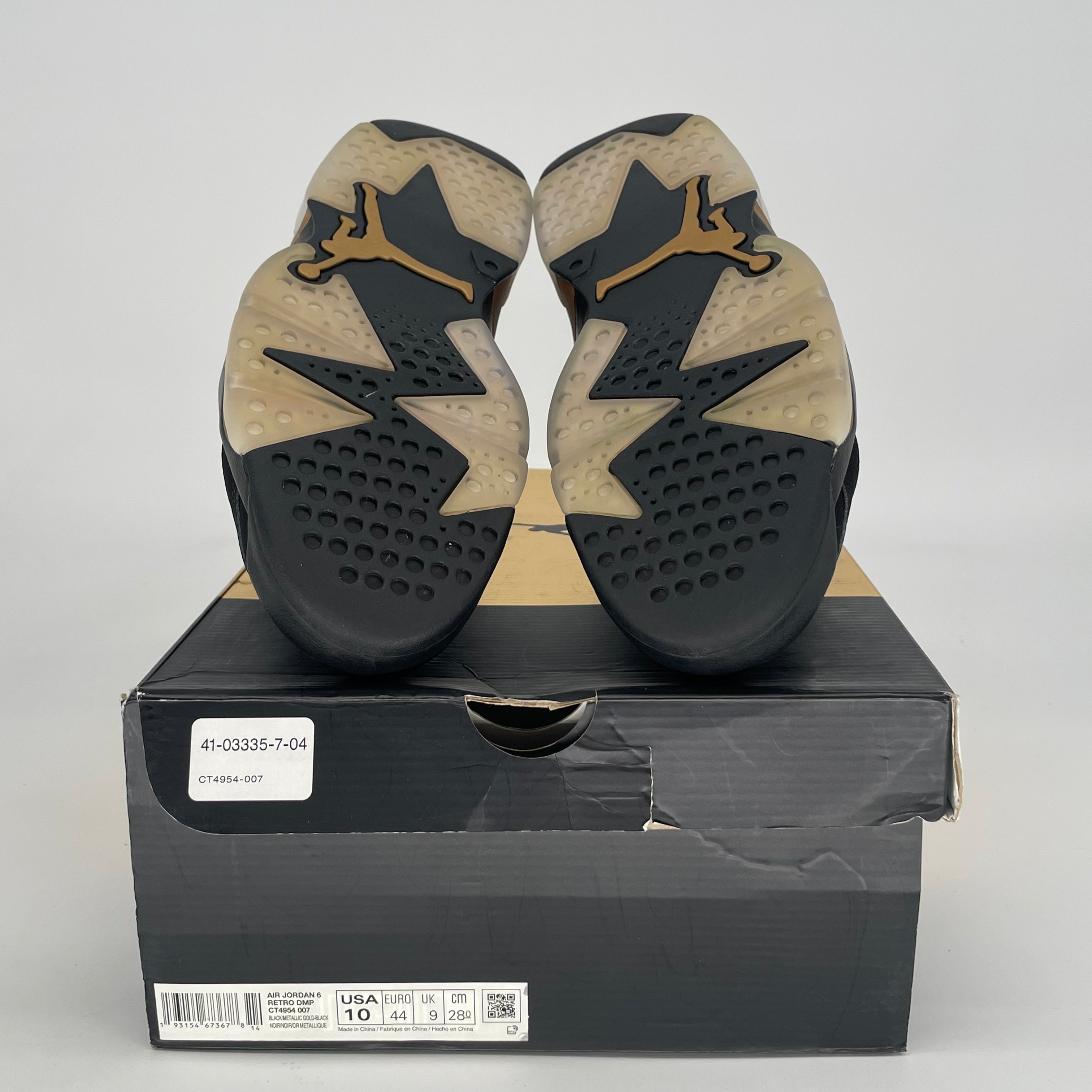 AIR JORDAN 6 DMP CT4954-007 SIZE 10/11.5W