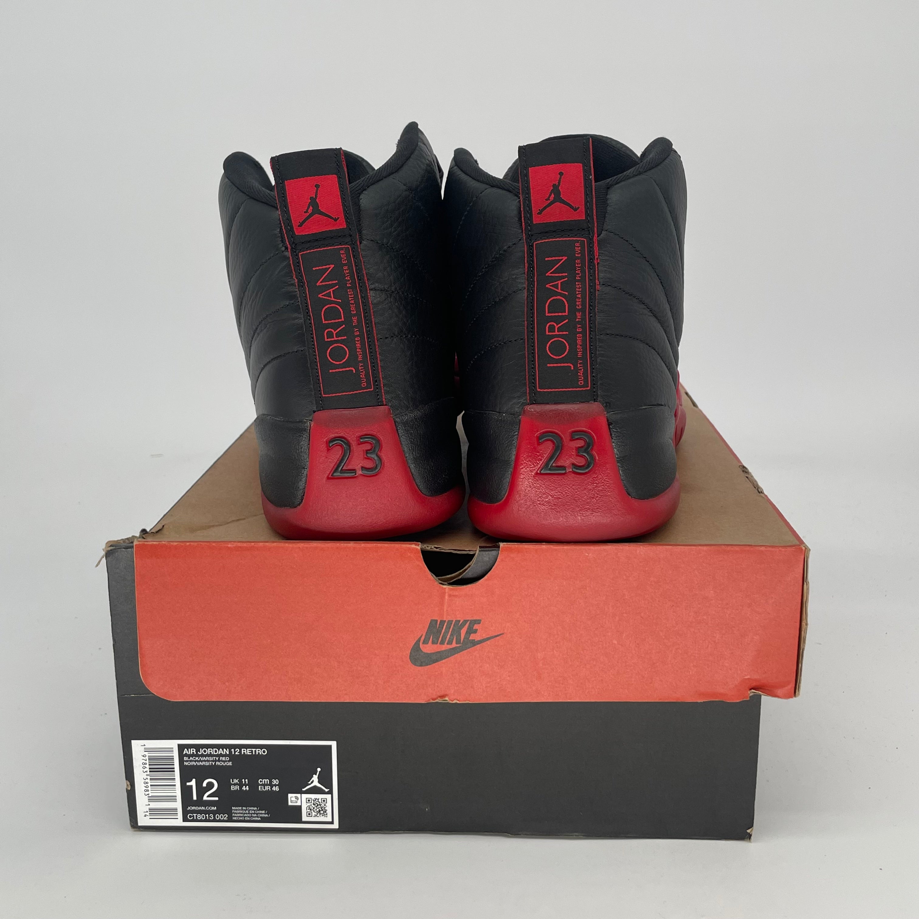 AIR JORDAN 12 FLU GAME CT8013-002 SIZE 12/13.5W