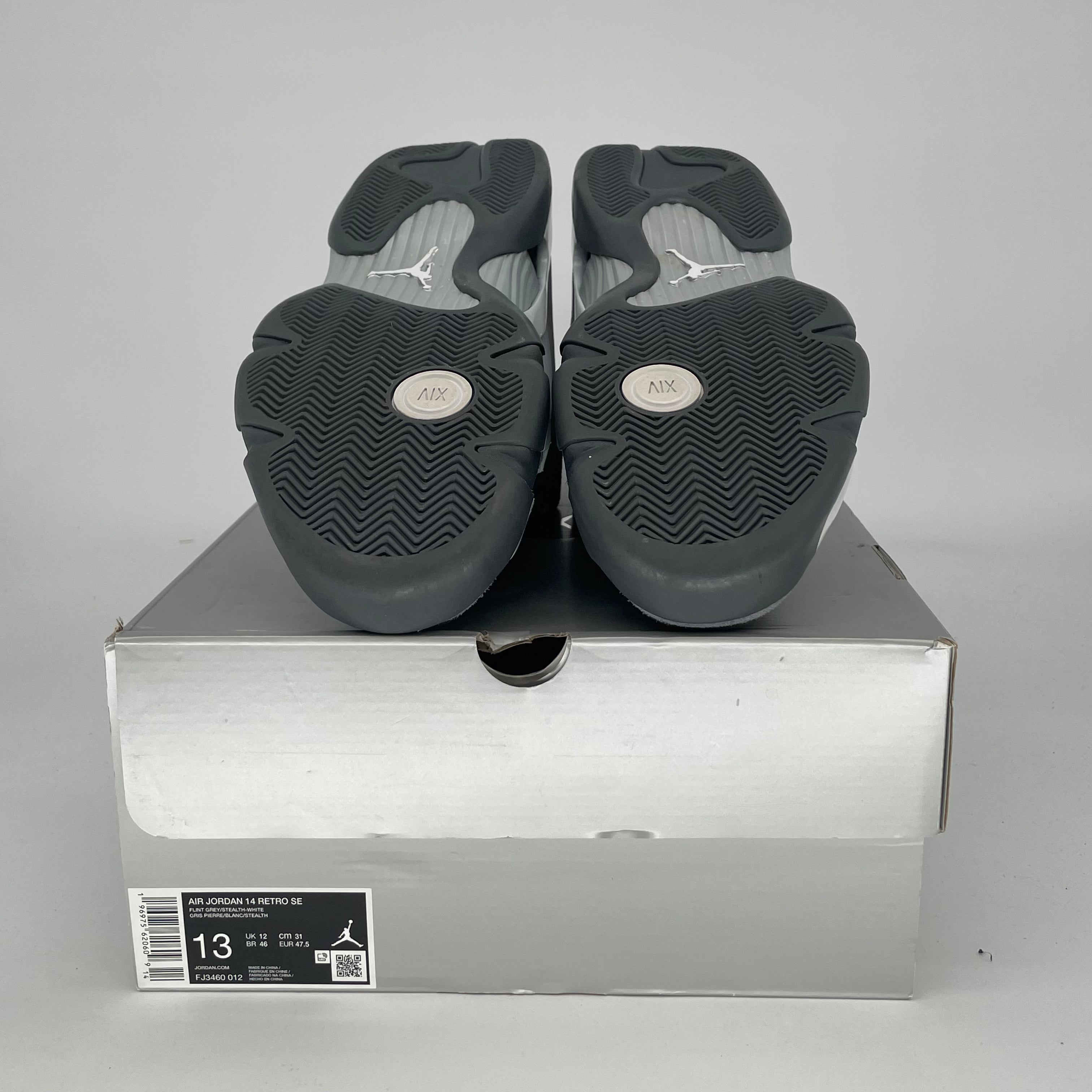 AIR JORDAN 14 FLINT GREY FJ3460-012 SIZE 13/14.5W