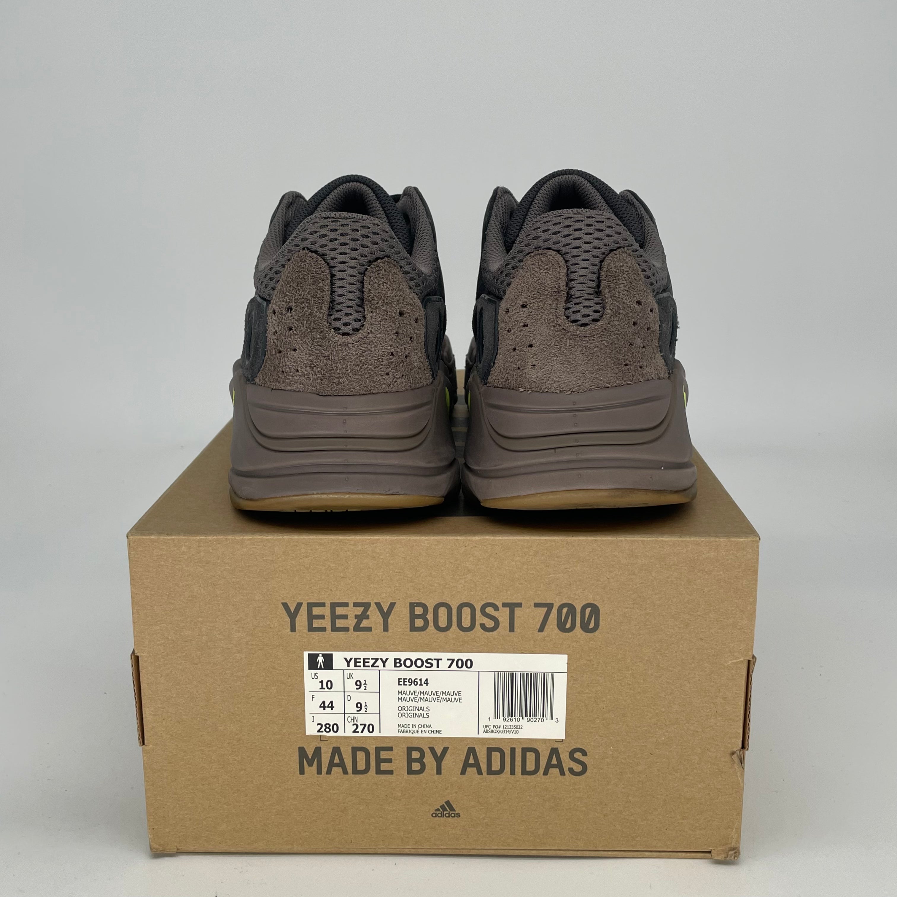 ADIDAS YEEZY 700 MAUVE EE9614 SIZE 10/11.5W