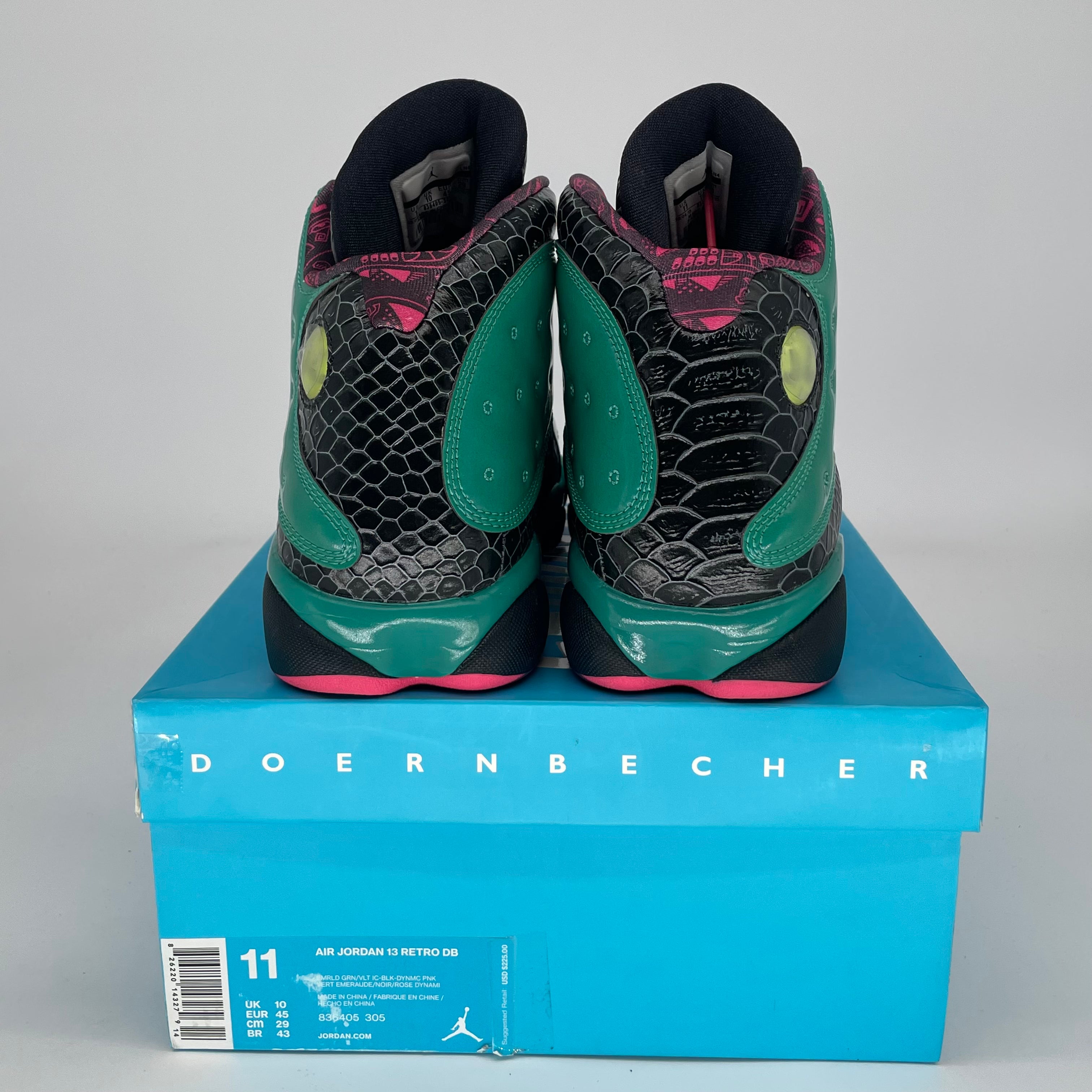 AIR JORDAN 13 DOERNBECHER 836405-305 SIZE 11/12.5W