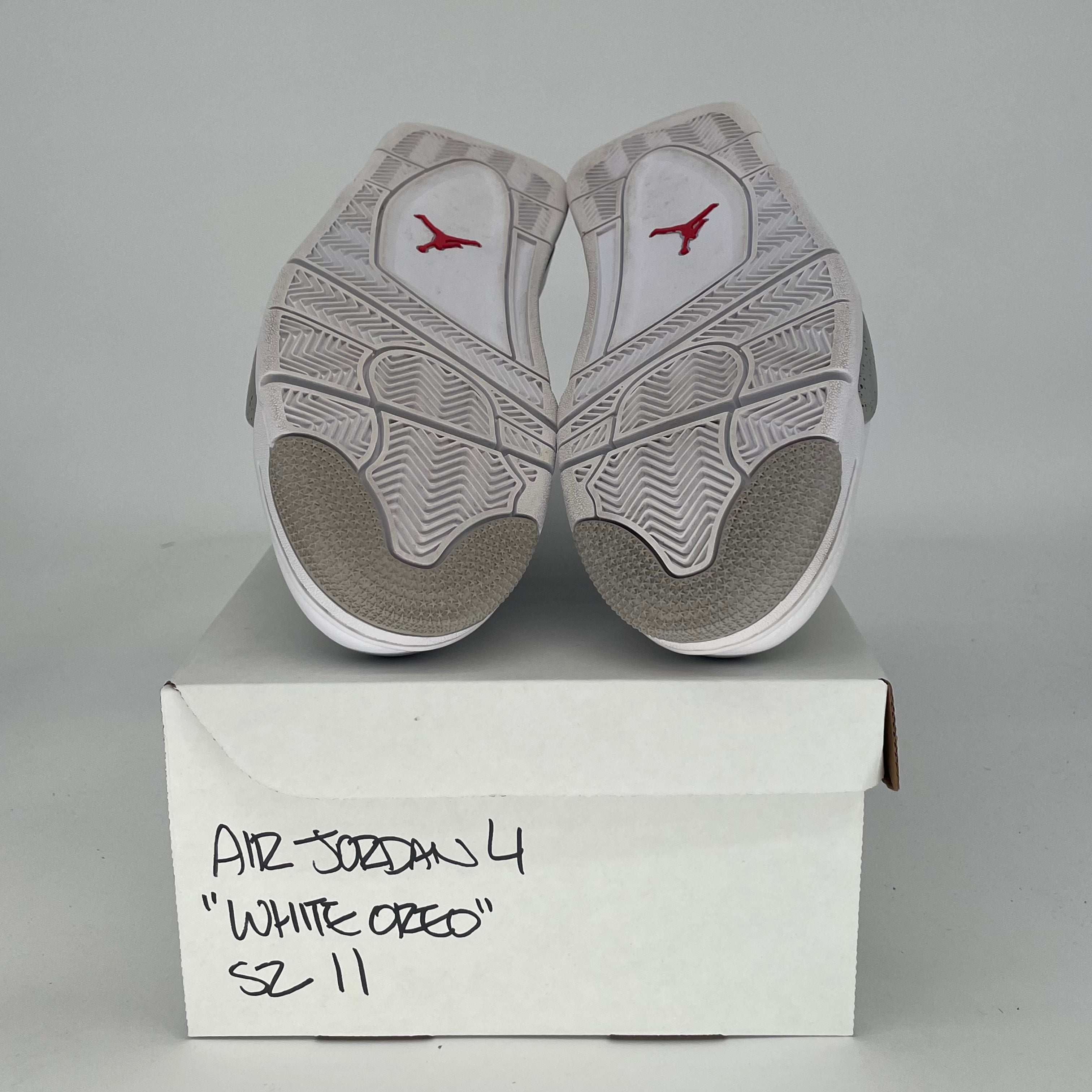 AIR JORDAN 4 WHITE OREO CT8527-100 SIZE 11/12.5W