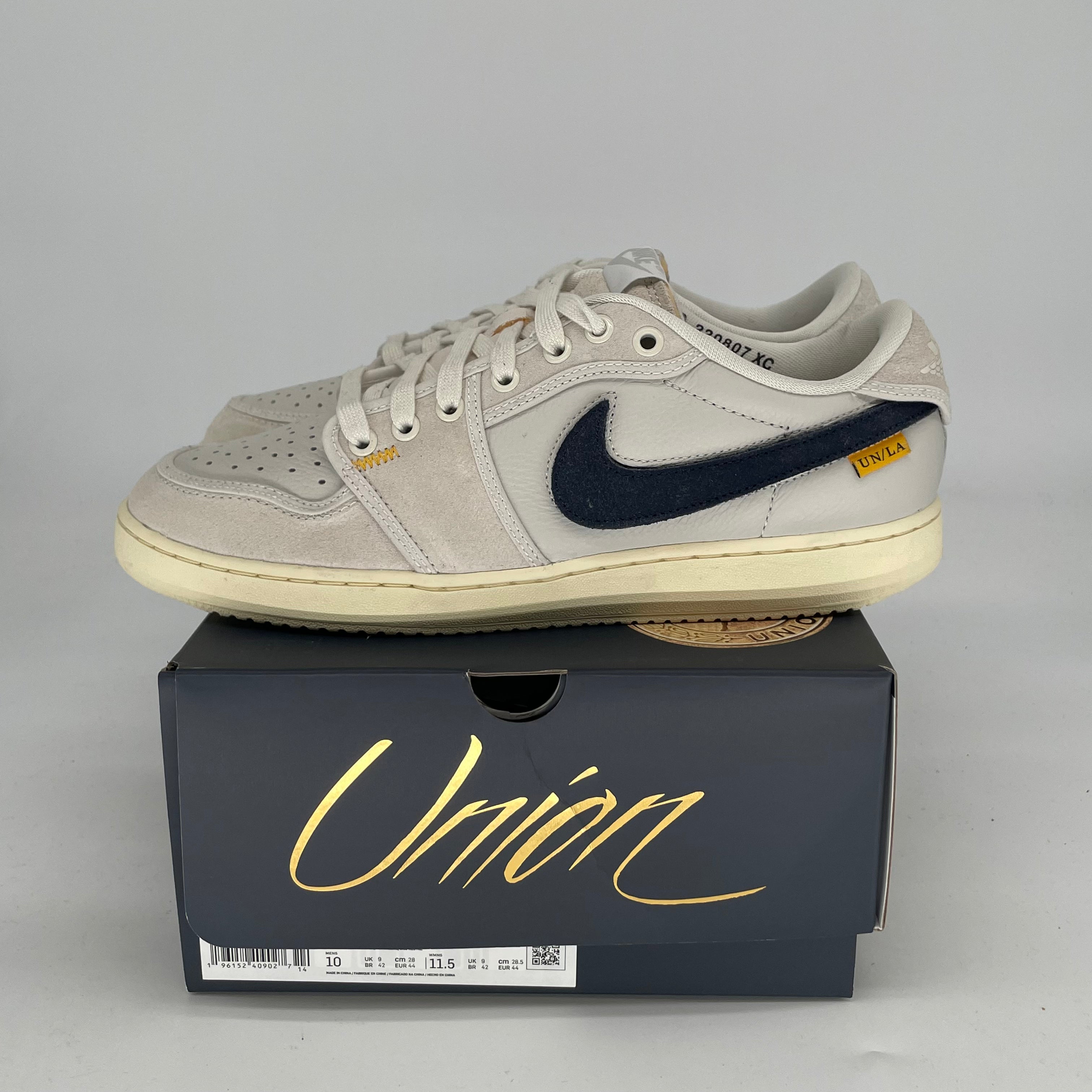 AIR JORDAN 1 LOW UNION SAIL LEATHER SIZE 10/11.5W DZ4864-100