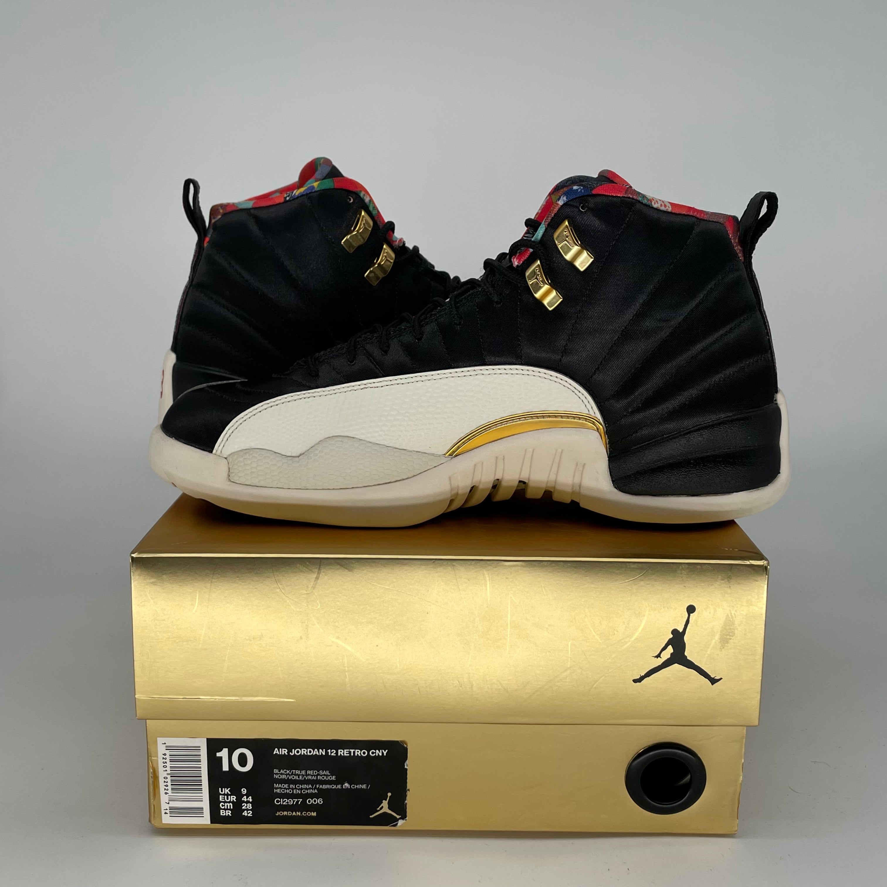 AIR JORDAN 12 CHINESE NEW YEAR SIZE 10/11.5W CI2977-006