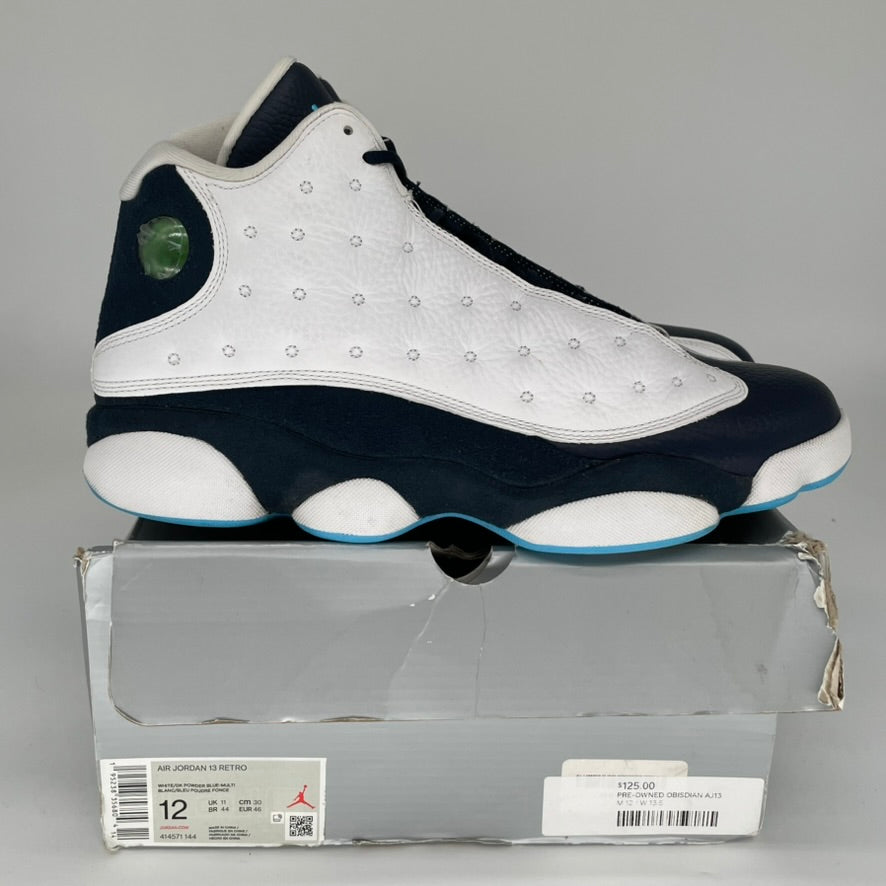 AIR JORDAN 13 OBSIDIAN SIZE 12 414571-144