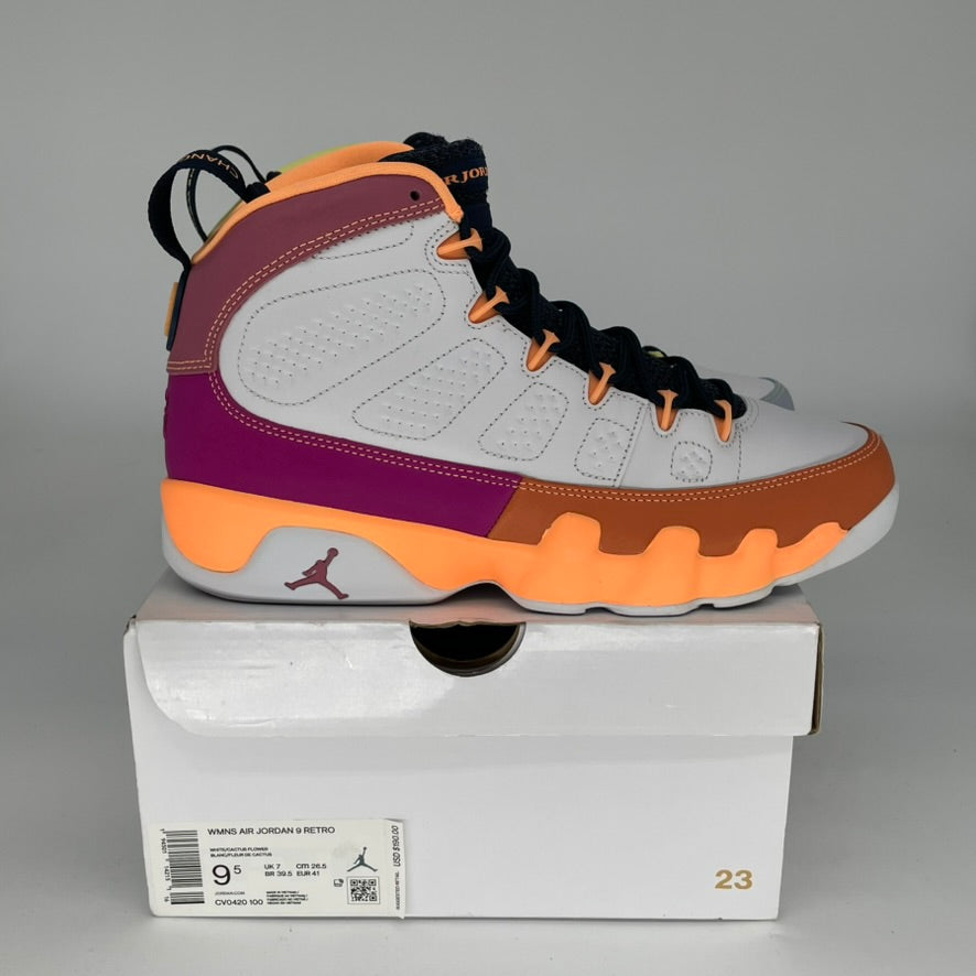 AIR JORDAN 9 CHANGE THE WORLD W SIZE 8/9.5W CV0420-100