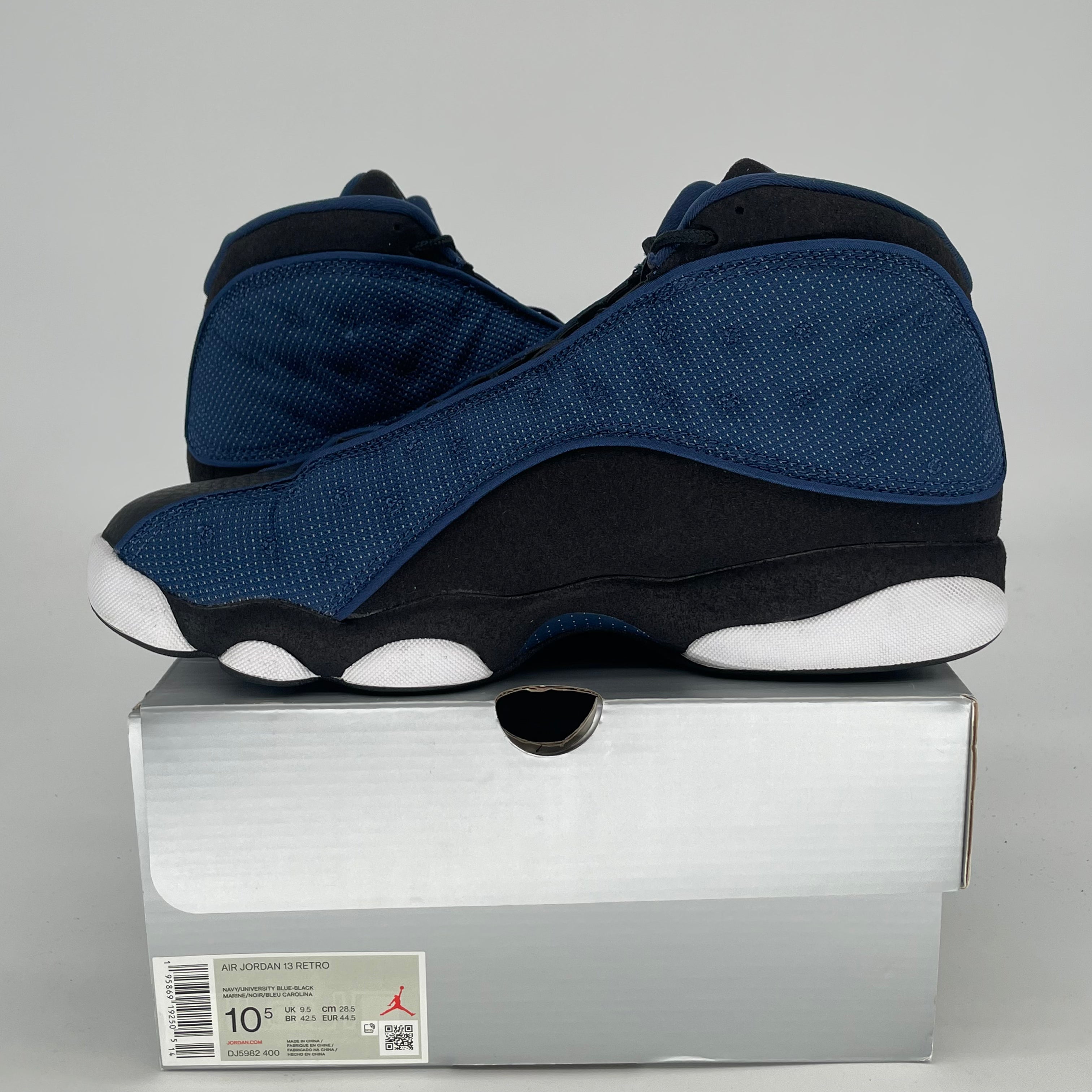 AIR JORDAN 13 BRAVE BLUE DJ5982-400 SIZE 10.5/12W