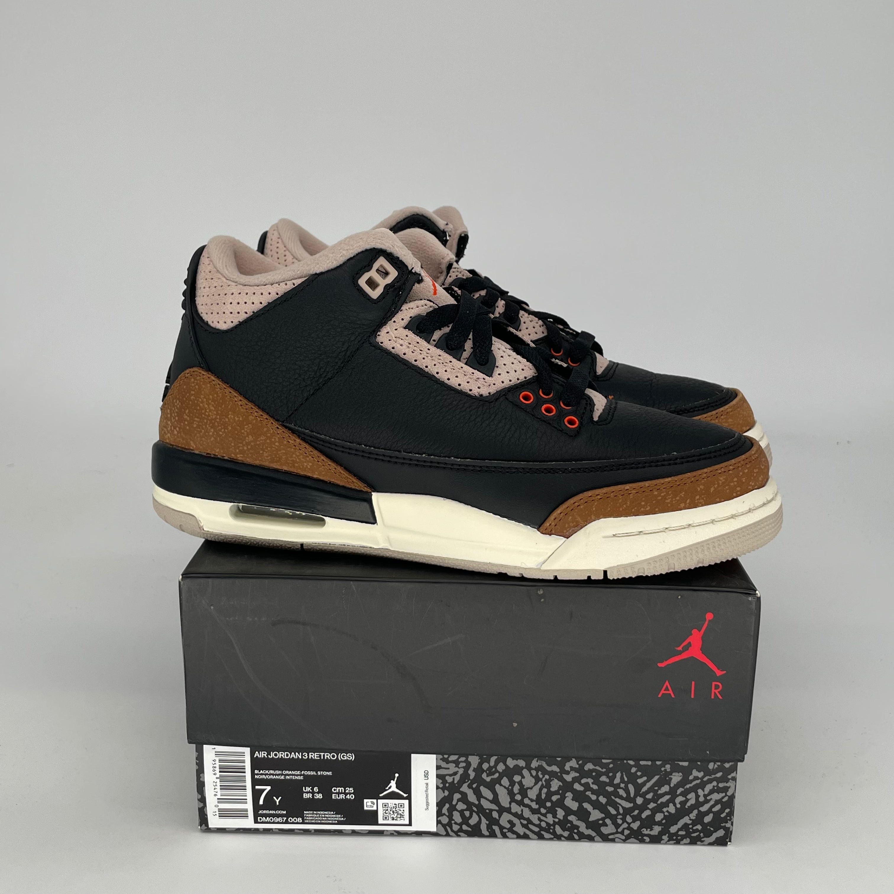 AIR JORDAN 3 DESERT ELEPHANT SIZE 7/8.5W DM0967-008