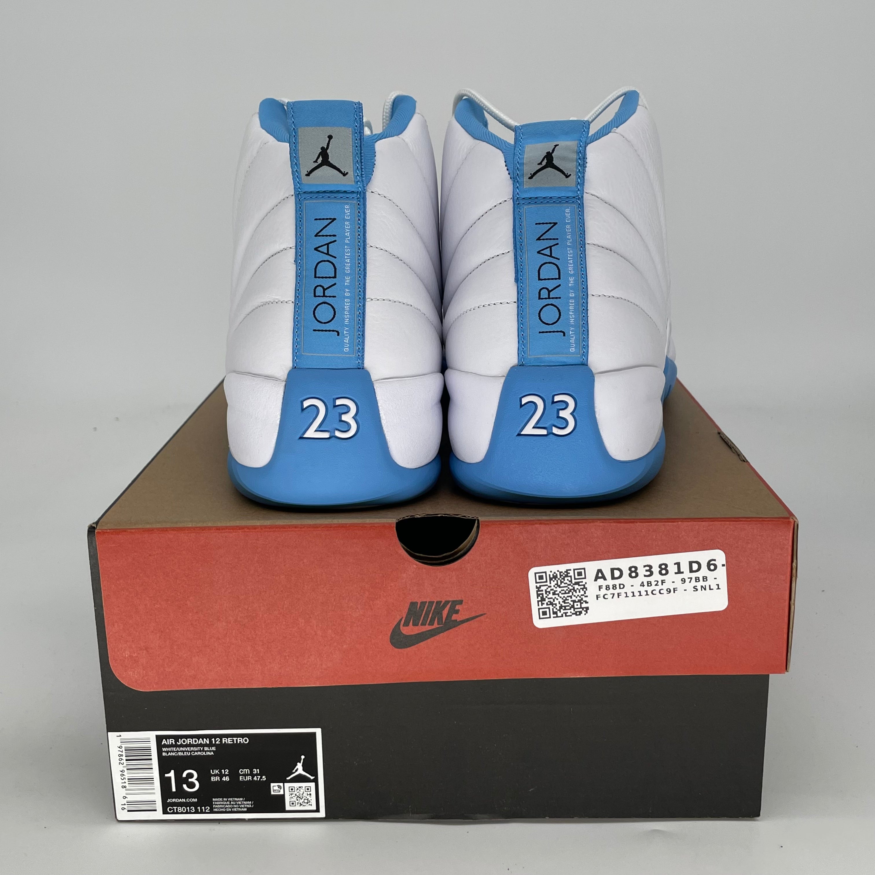 AIR JORDAN 12 MELO SIZE 13/14.5W CT8013-112