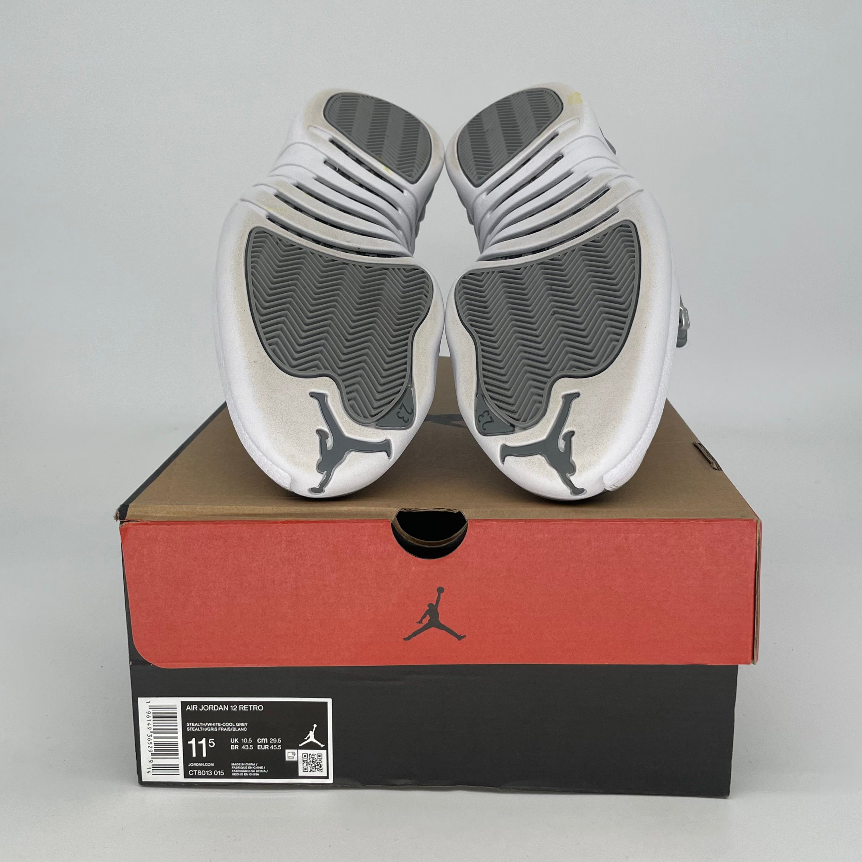 AIR JORDAN 12 STEALTH CT8013-015 SIZE 11.5/13W