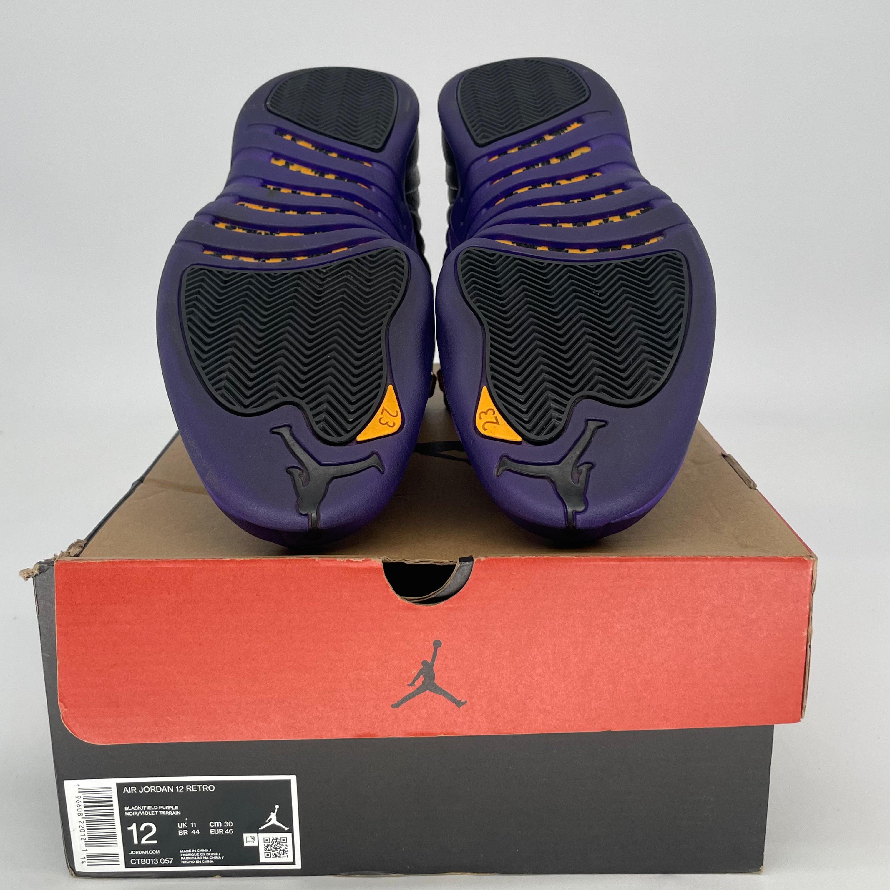 AIR JORDAN 12 FIELD PURPLE CT8013-057 SIZE 12/13.5W