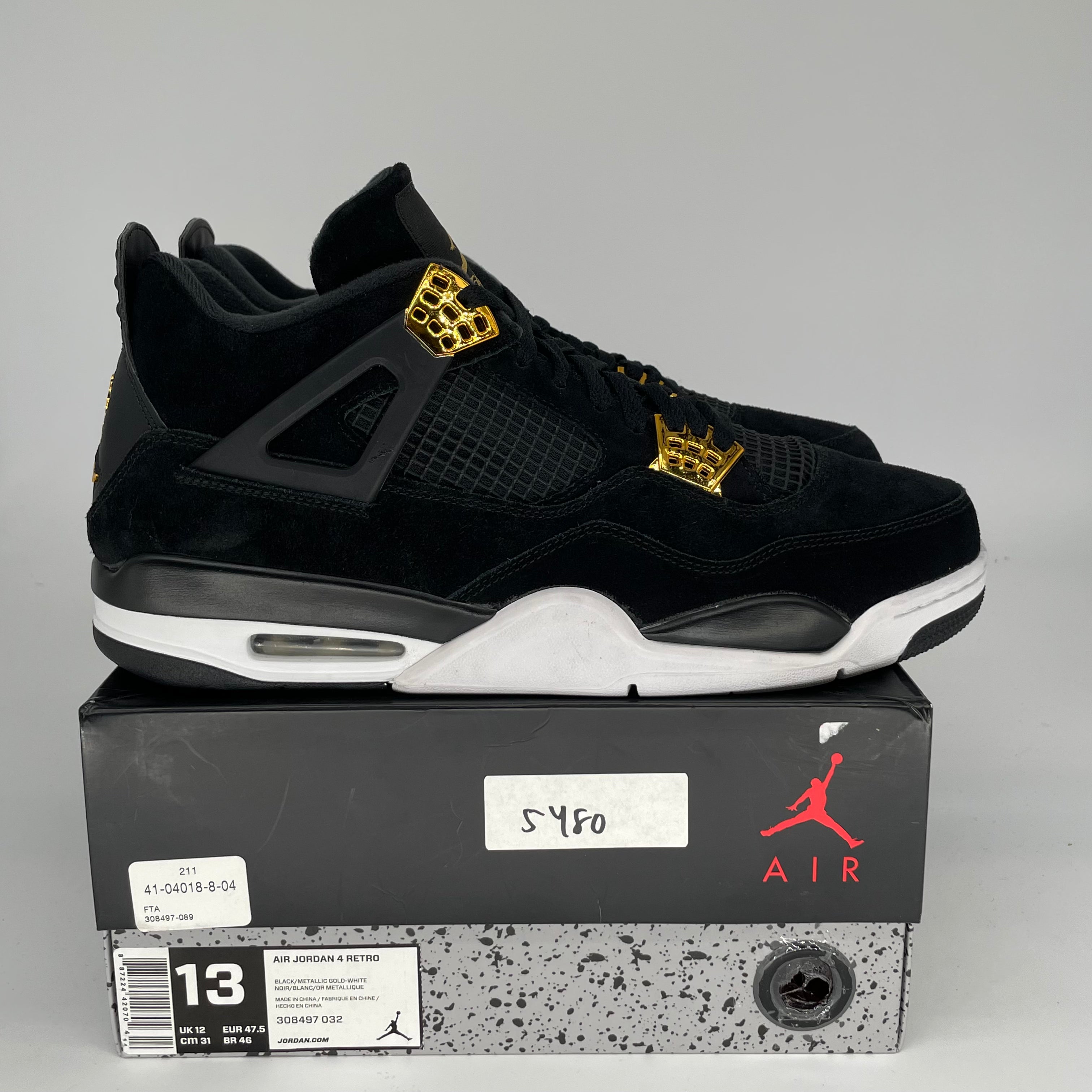 AIR JORDAN 4 ROYALTY SIZE 13 308497-032