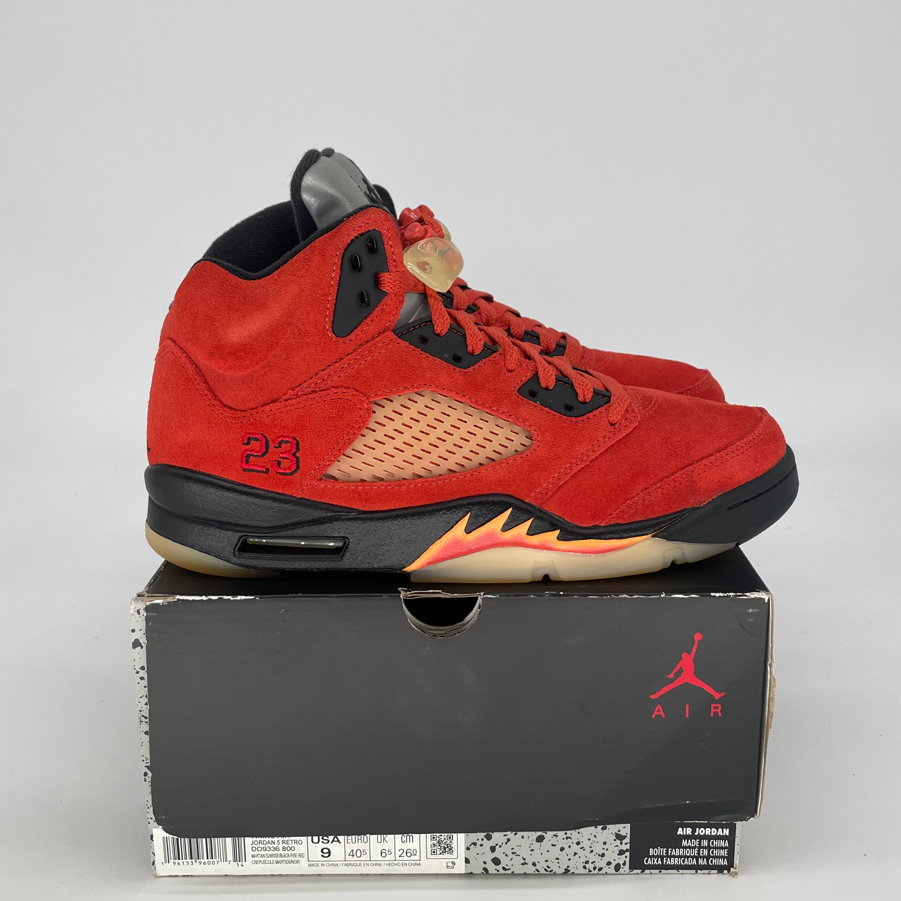 AIR JORDAN 5 DUNK ON MARS W DD9336-800 SIZE 7.5/9W