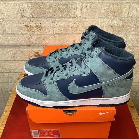NIKE DUNK HIGH ARMORY NAVY SIZE 14 DQ7679-400