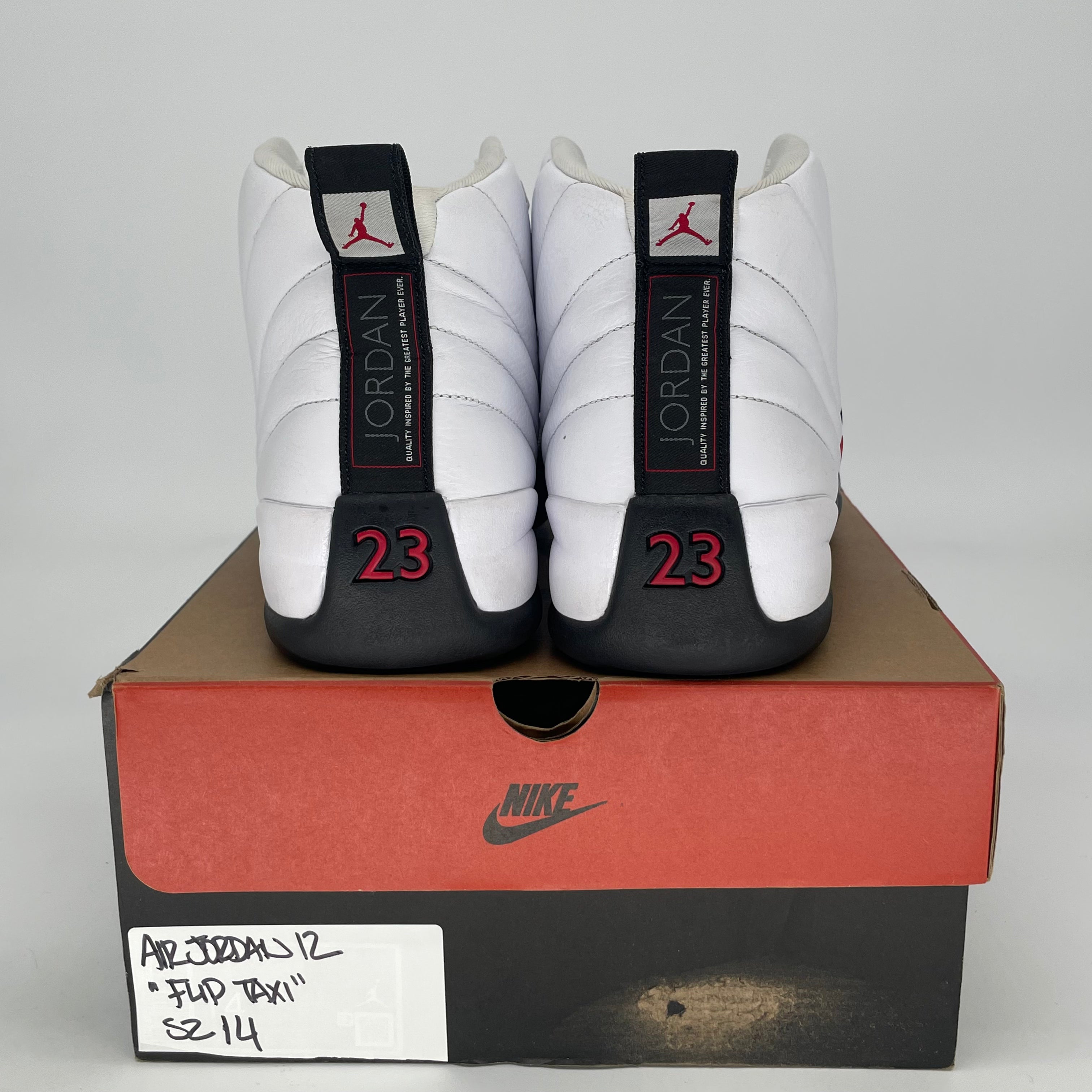 AIR JORDAN 12 TAXI FLIP CT8013-162 SIZE 14/15.5W