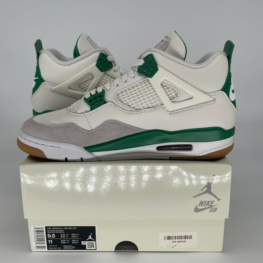 AIR JORDAN 4 SB PINE GREEN DR5415-103 SIZE 9.5/11W