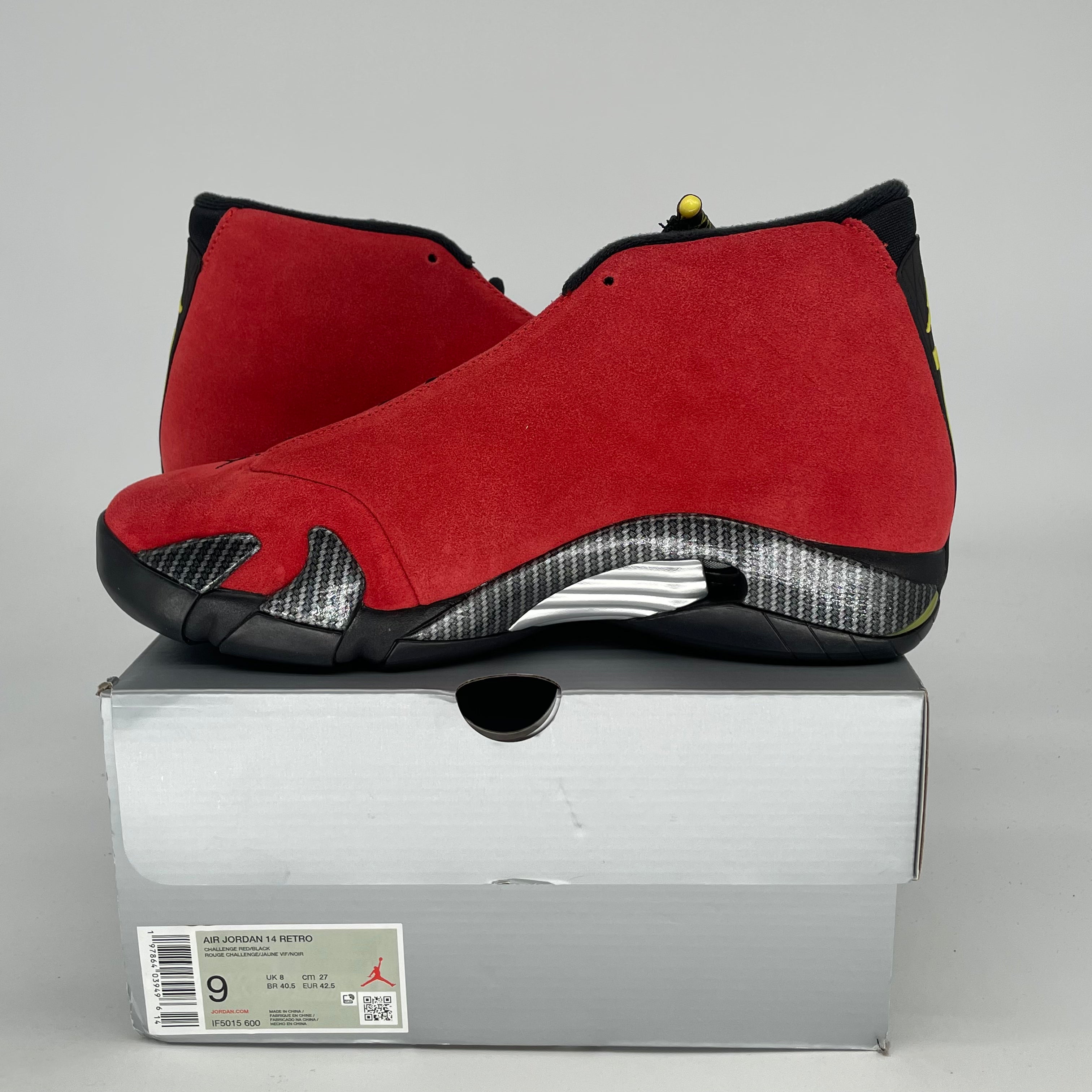AIR JORDAN 14 FERRARI IF5015-600 SIZE 9/10.5W