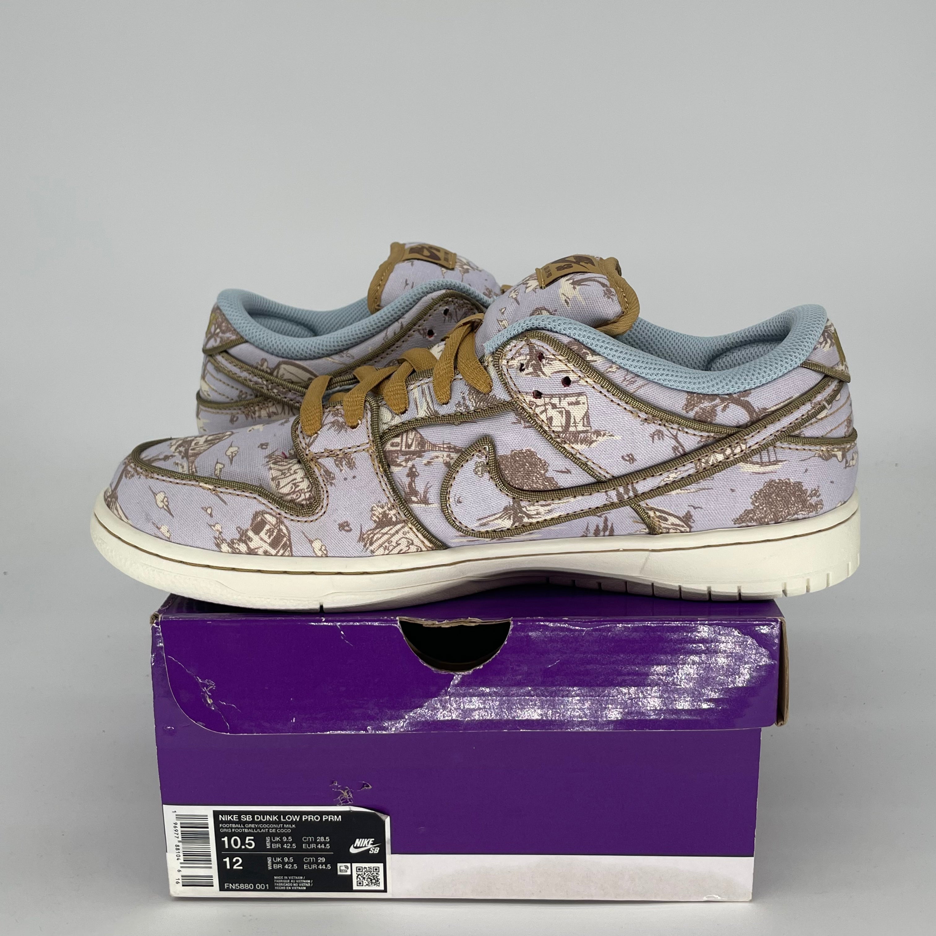 NIKE SB DUNK LOW CITY OF STYLE FN5880-001 SIZE 10.5/12W