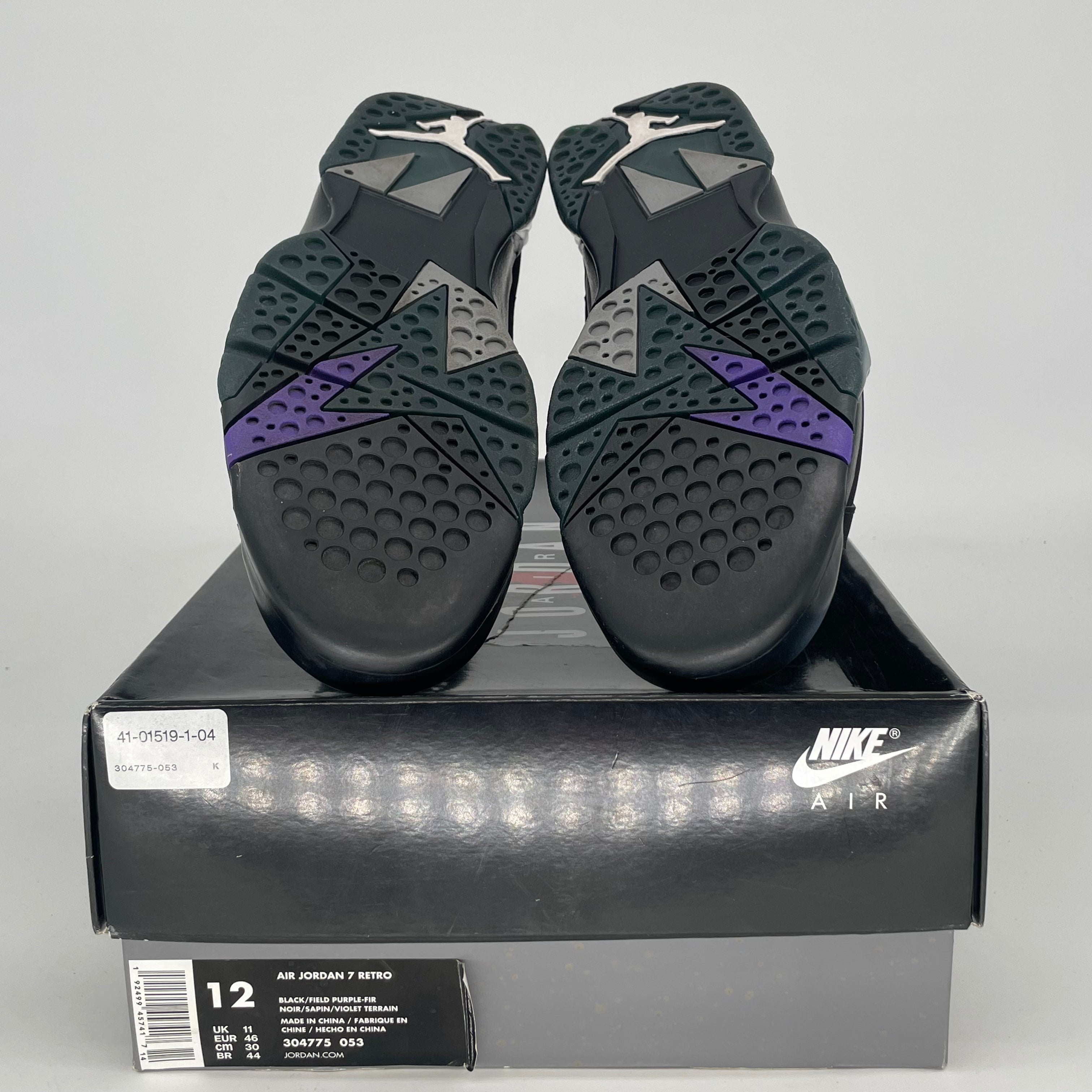 AIR JORDAN 7 RAY ALLEN BUCKS 304775-053 SIZE 12/13.5W