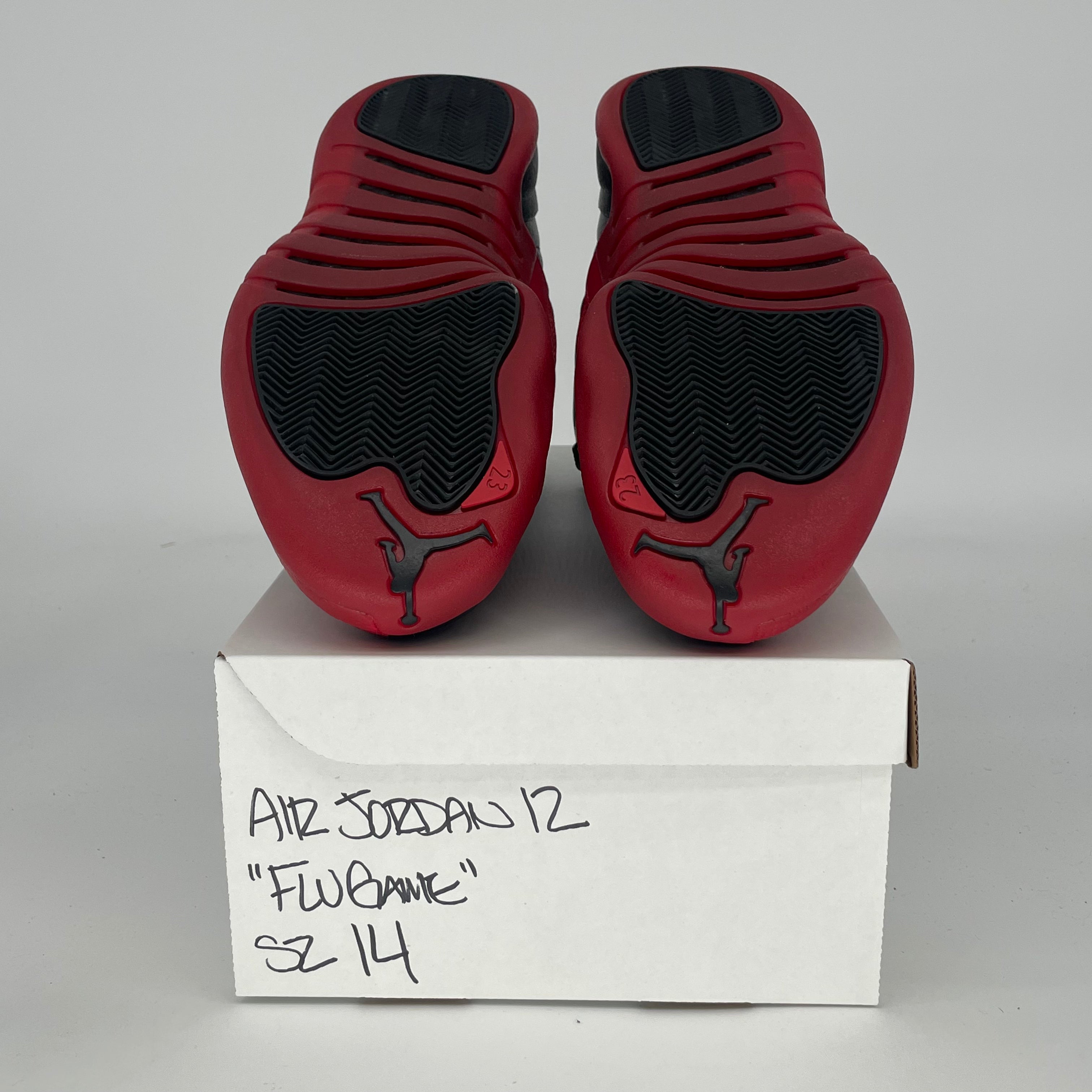 AIR JORDAN 12 FLU GAME CT8013-002 SIZE 14/15.5W
