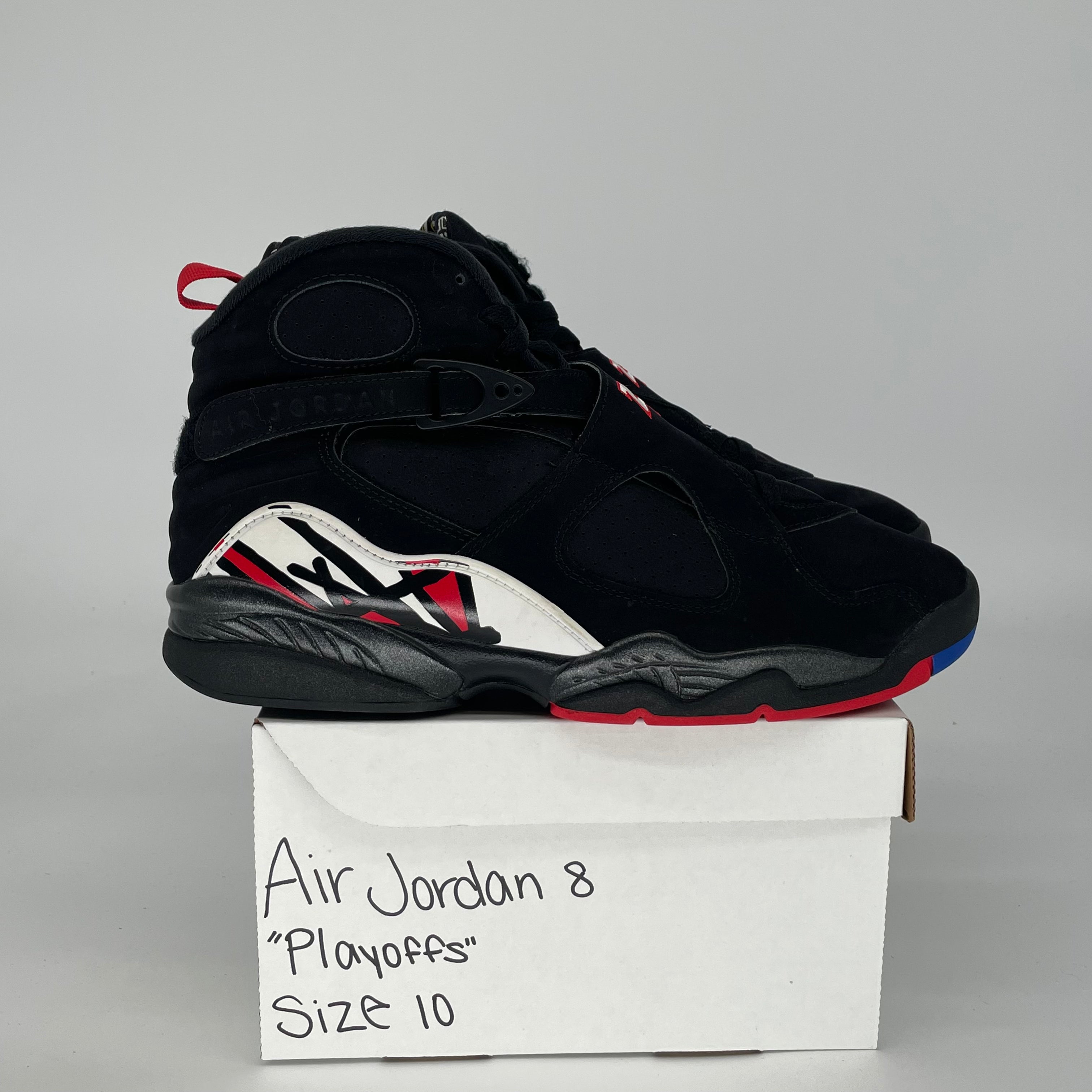 AIR JORDAN 8 PLAYOFFS 305381-062 SIZE 10/11.5W