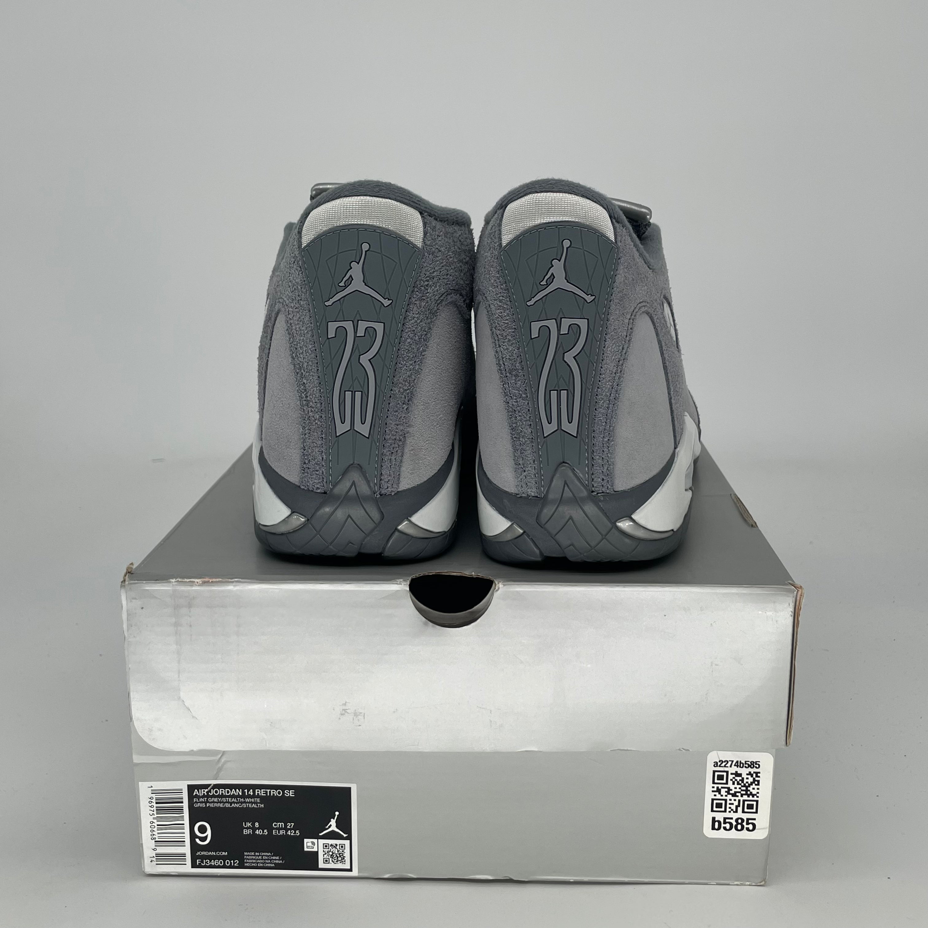 AIR JORDAN 14 FLINT GREY FJ3460-012 SIZE 9/10.5W