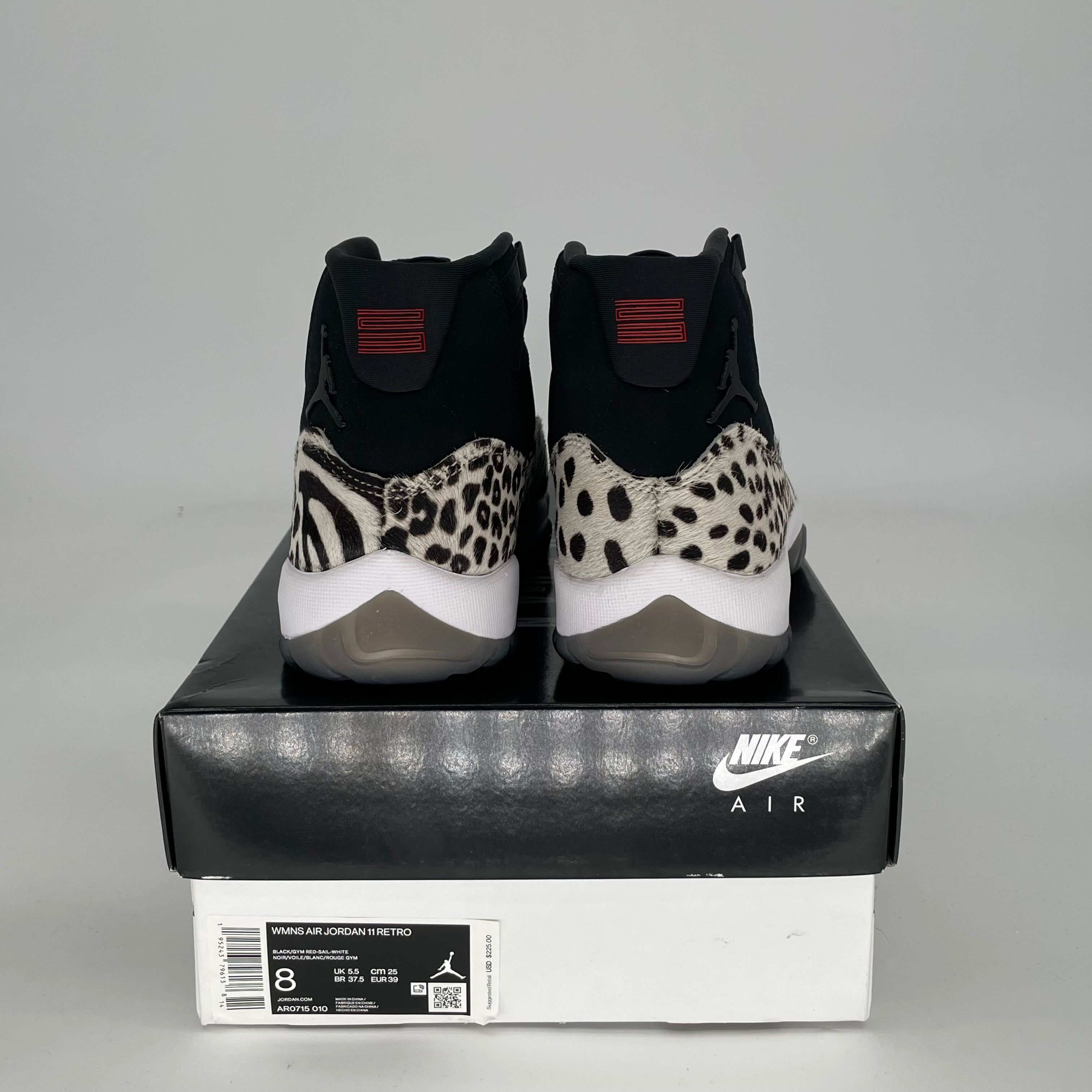 AIR JORDAN 11 ANIMAL INSTINCT W SIZE 6.5/8W AR0715-010
