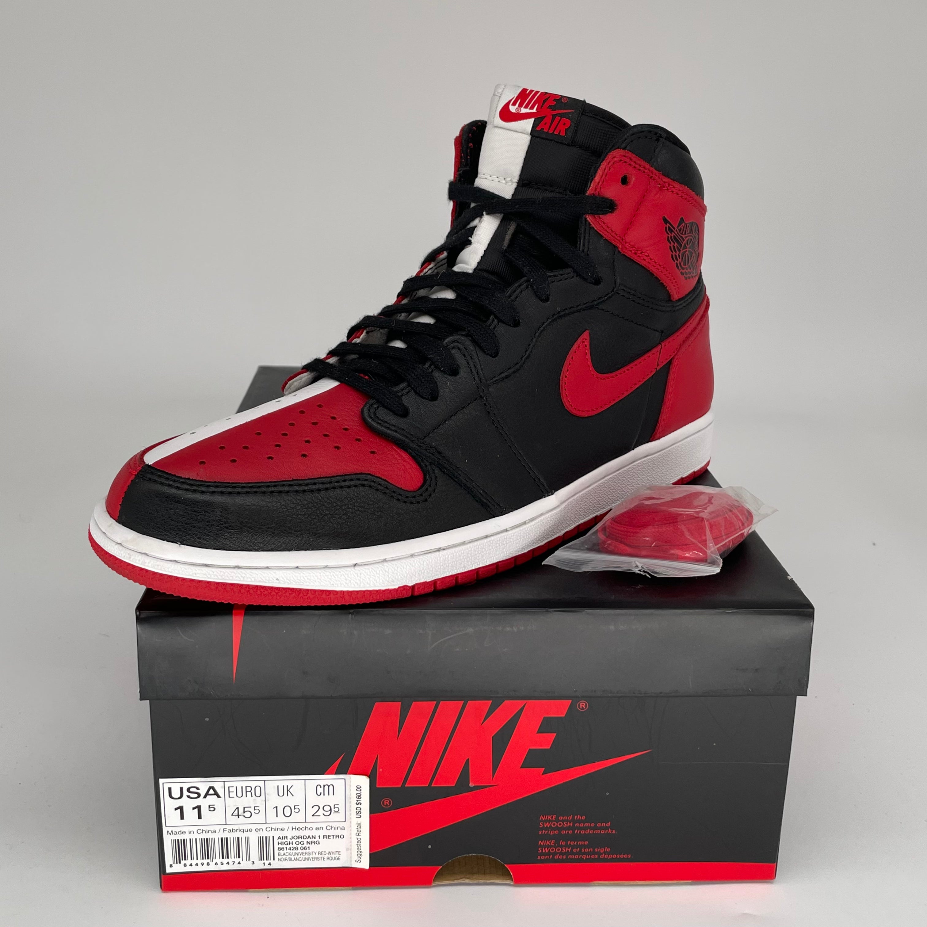 AIR JORDAN 1 HOMAGE TO HOME SIZE 11.5 861428-061