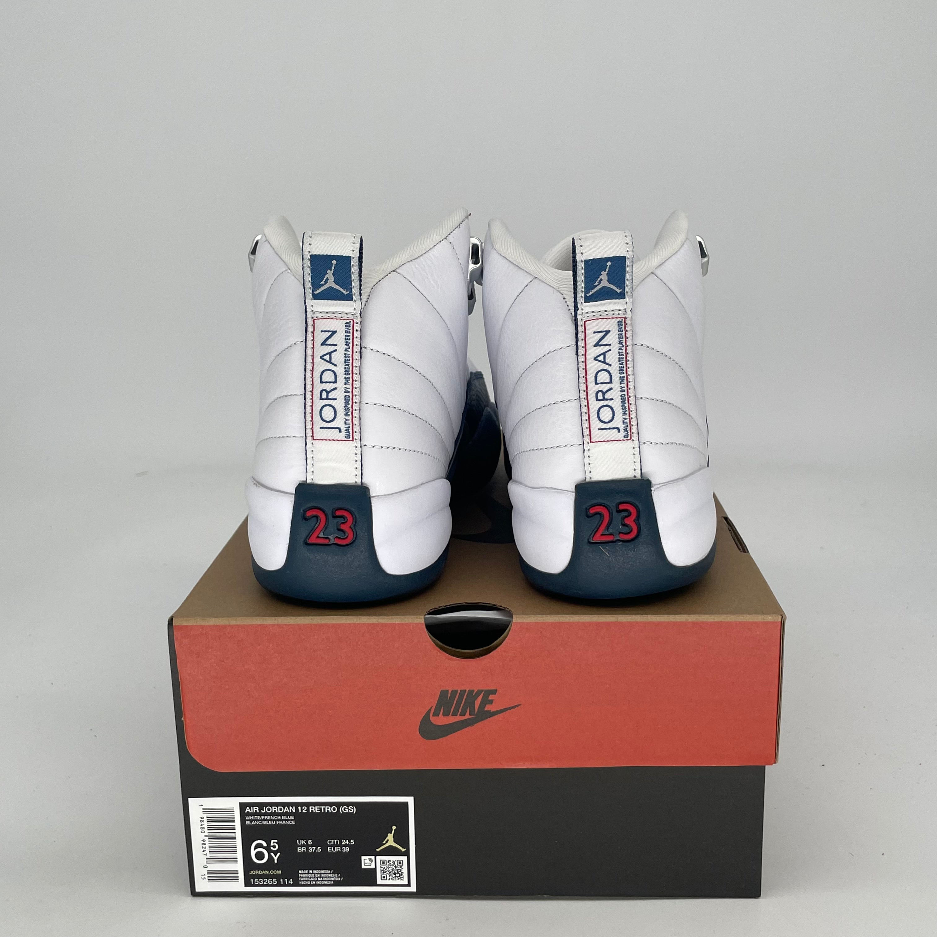 AIR JORDAN 12 FRENCH BLUE 153265-114 SIZE 6.5/8W