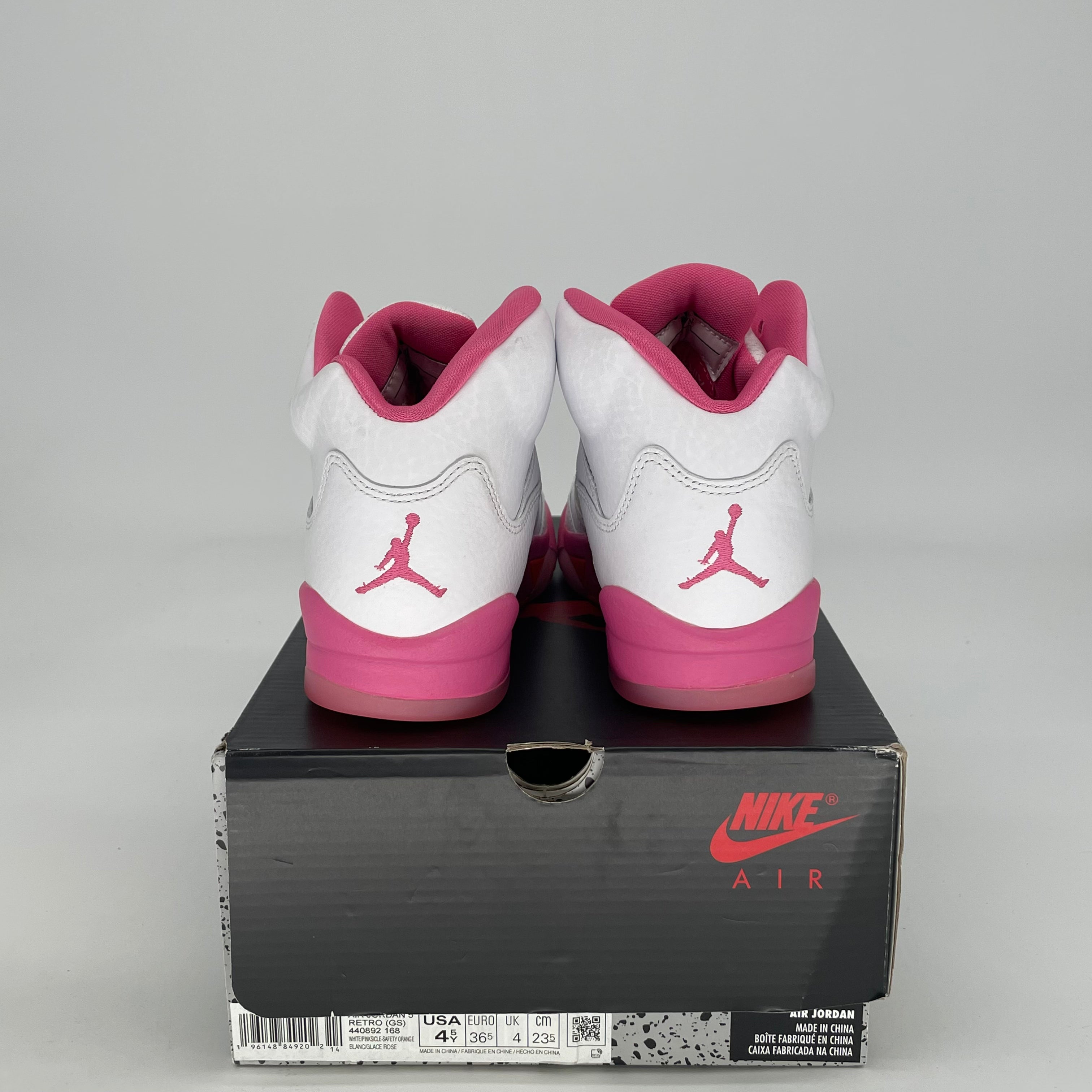 AIR JORDAN 5 PINKSICLE 440892-168 SIZE 4.5/6W