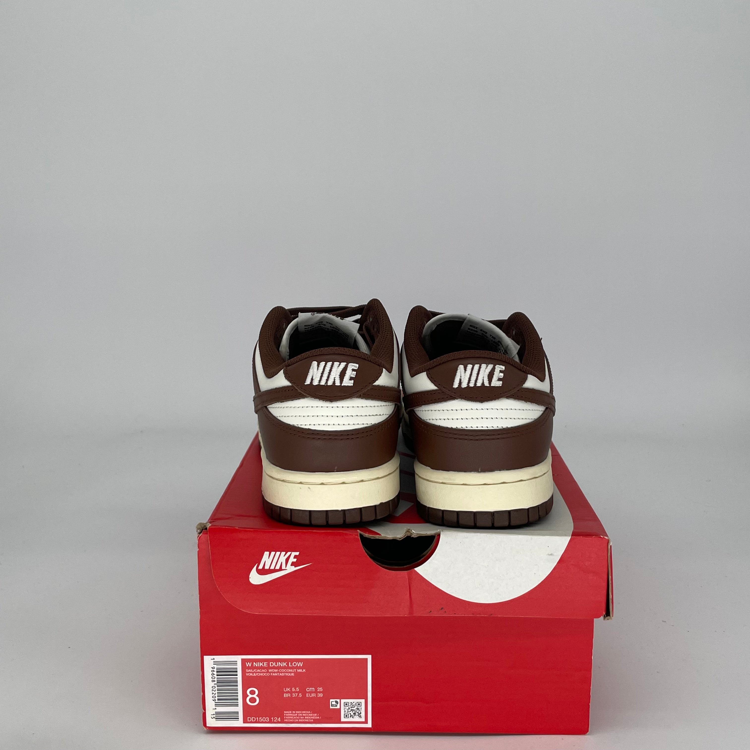 NIKE DUNK LOW CACAO WOW W DD1503-124 SIZE 6.5/8W