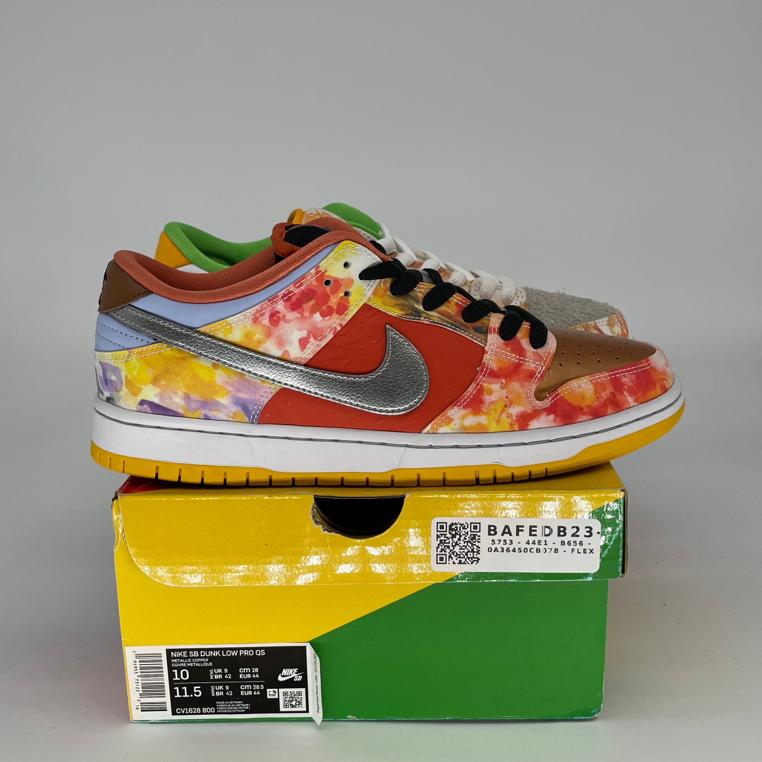 NIKE SB DUNK LOW STREET HAWKER SIZE 10/11.5W CV1628-800