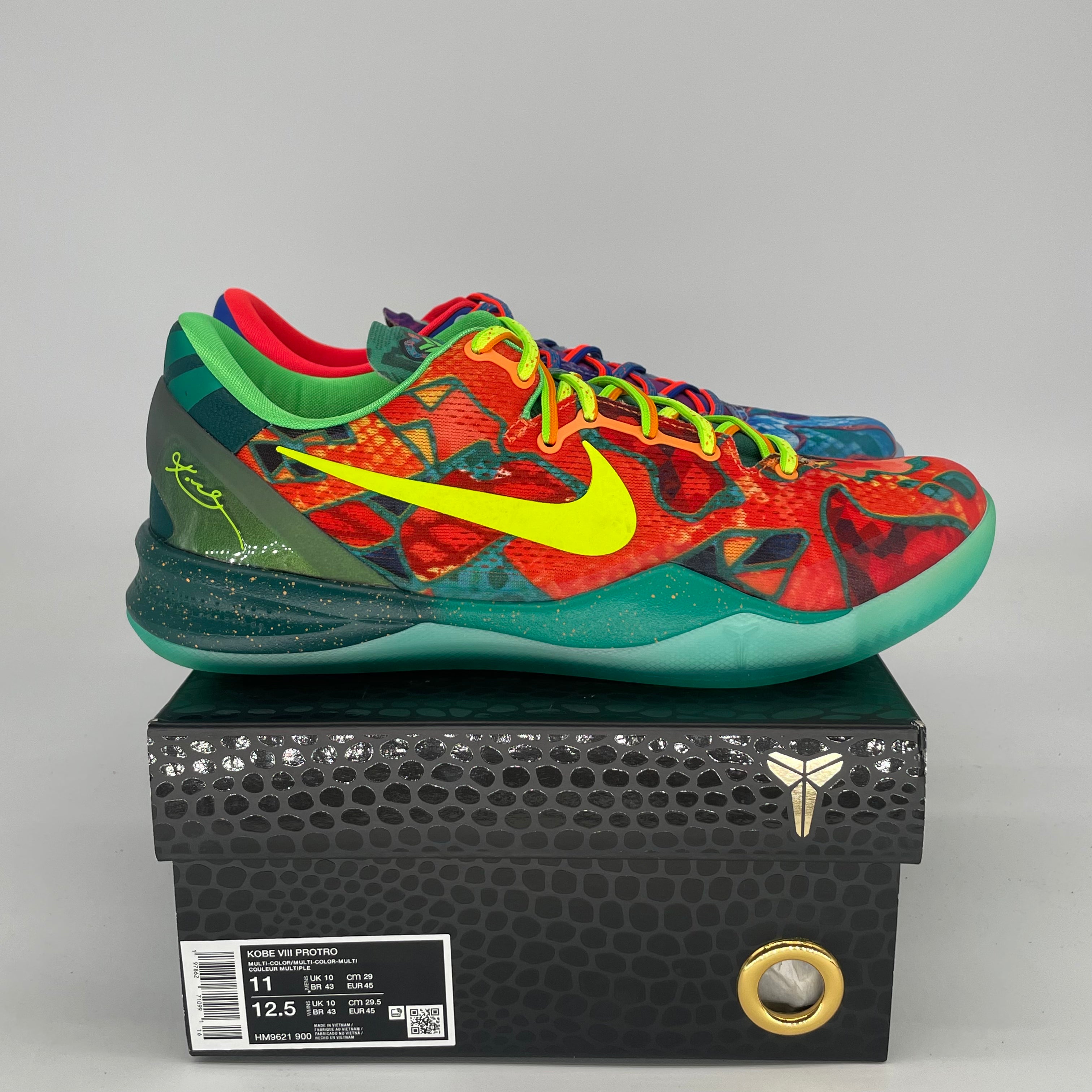 NIKE KOBE 8 PROTRO WHAT THE HM9621-900 SIZE 11/12.5W