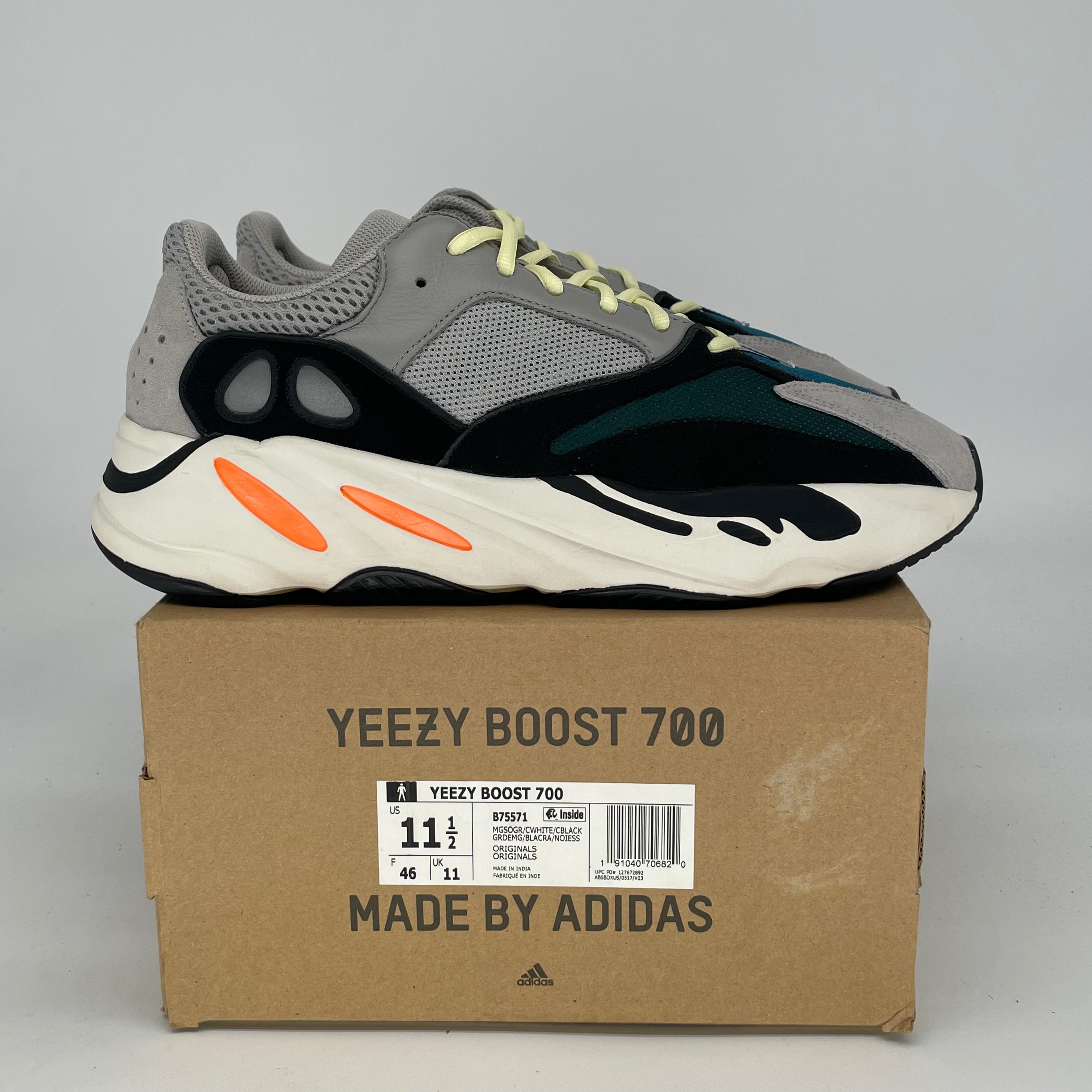 ADIDAS YEEZY 700 WAVE RUNNER B75571 SIZE 11.5/13W