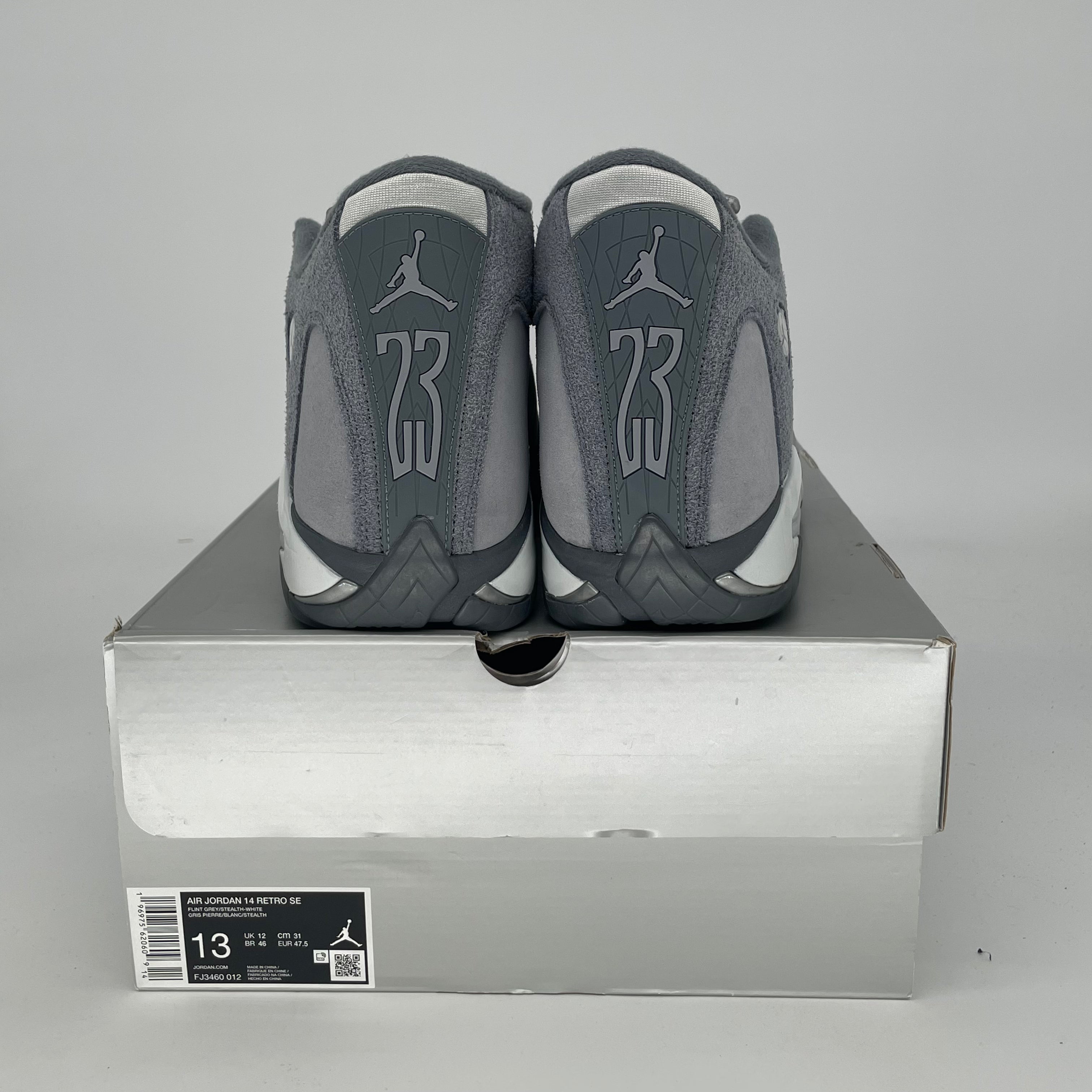 AIR JORDAN 14 FLINT GREY FJ3460-012 SIZE 13/14.5W