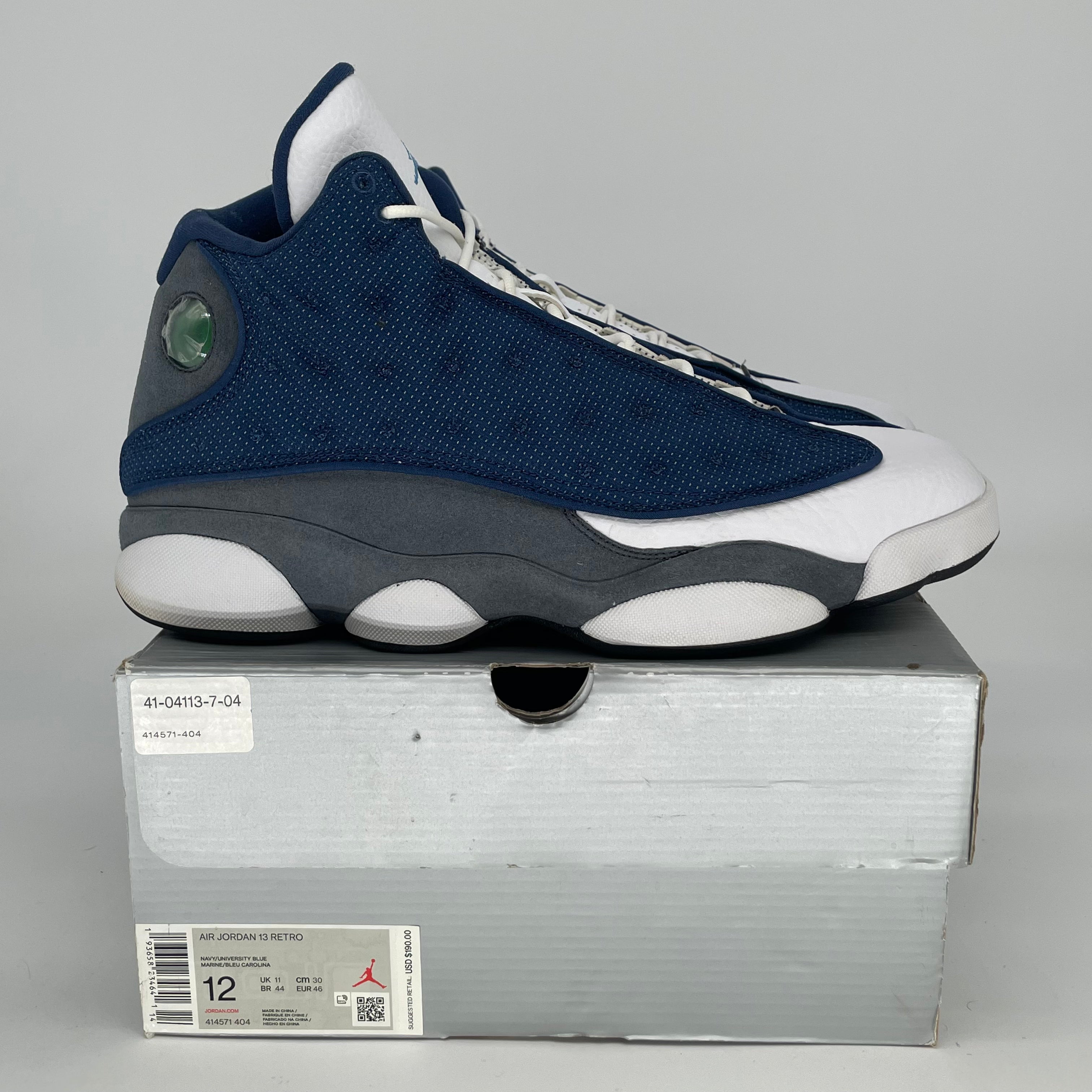 AIR JORDAN 13 FLINT 414571-404 SIZE 12/13.5W