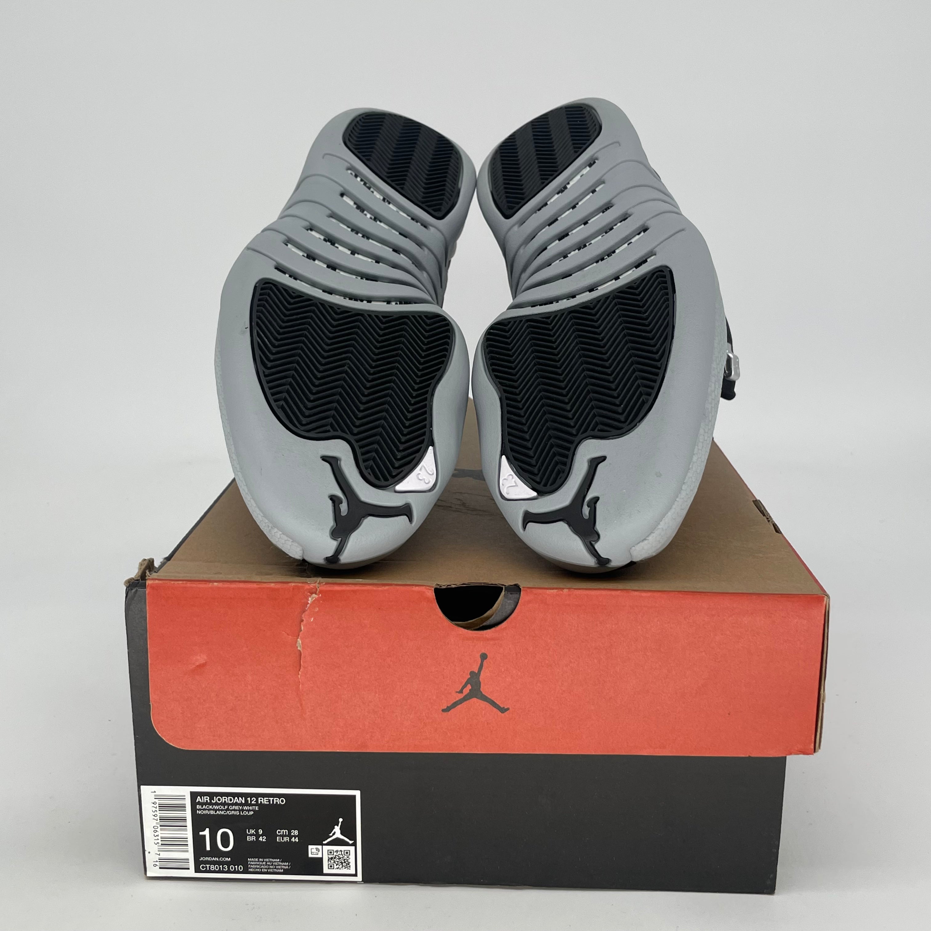 AIR JORDAN 12 BARONS CT8013-010 SIZE 10/11.5W