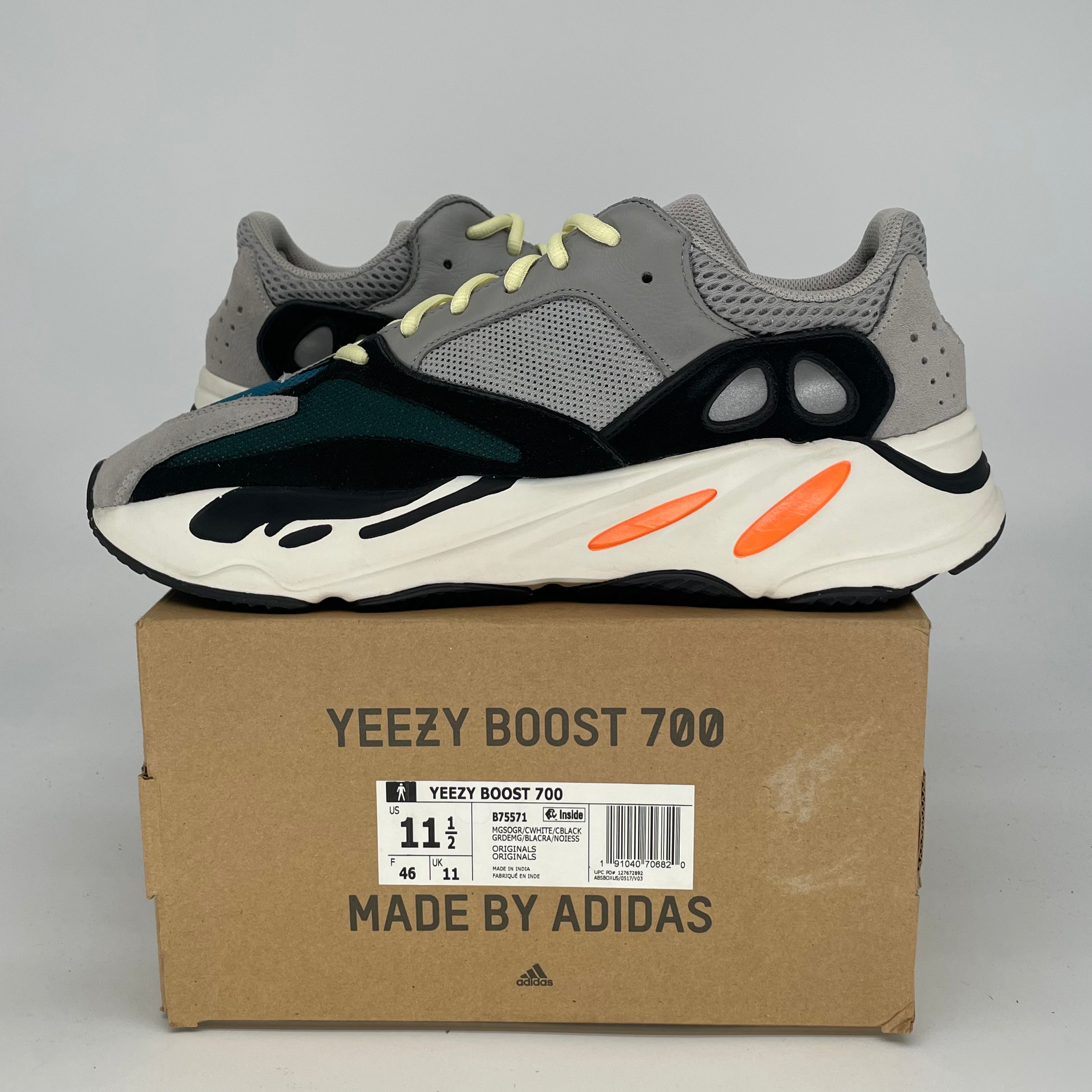 ADIDAS YEEZY 700 WAVE RUNNER B75571 SIZE 11.5/13W