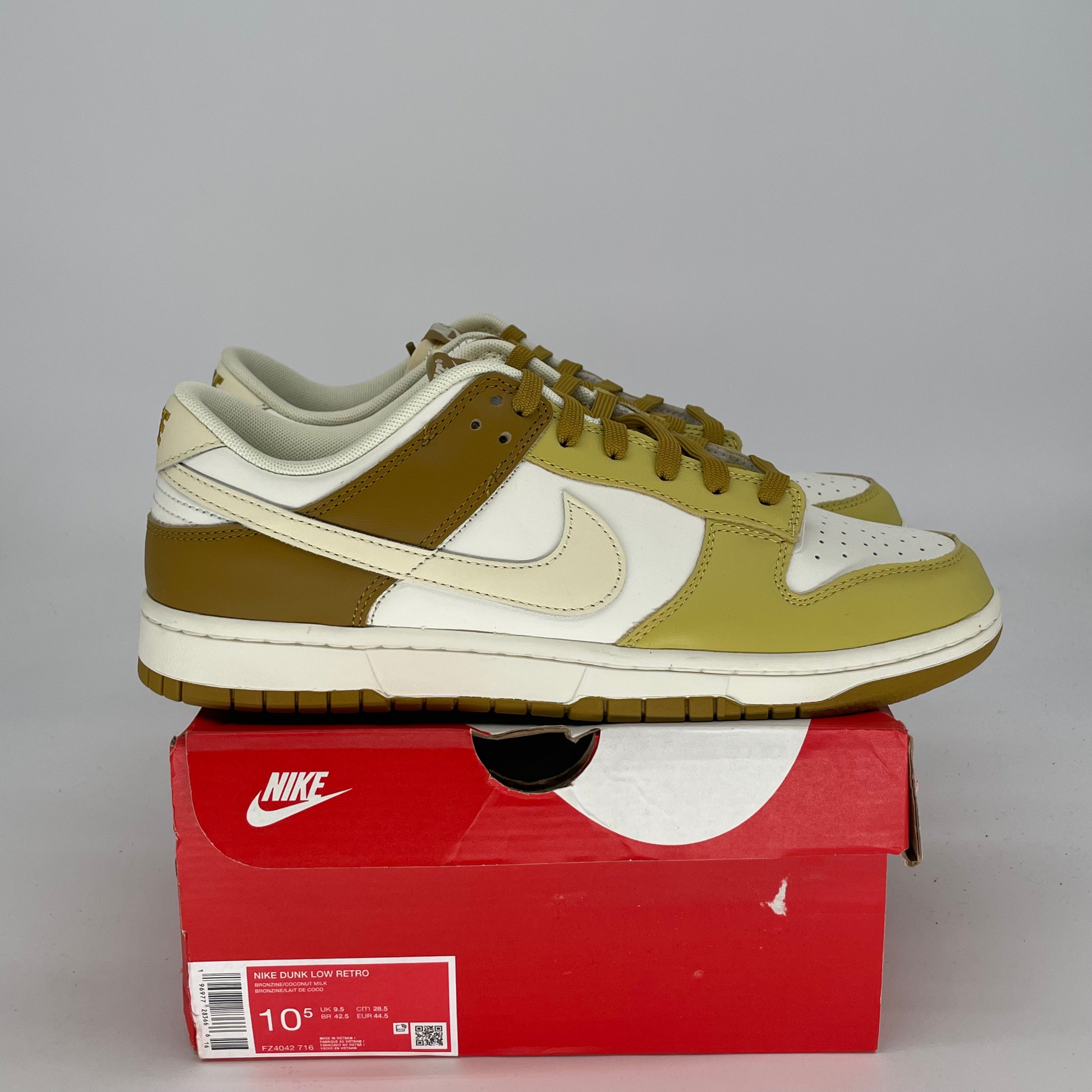 NIKE DUNK LOW BRONZINE FZ4042-716 SIZE 10.5/12W